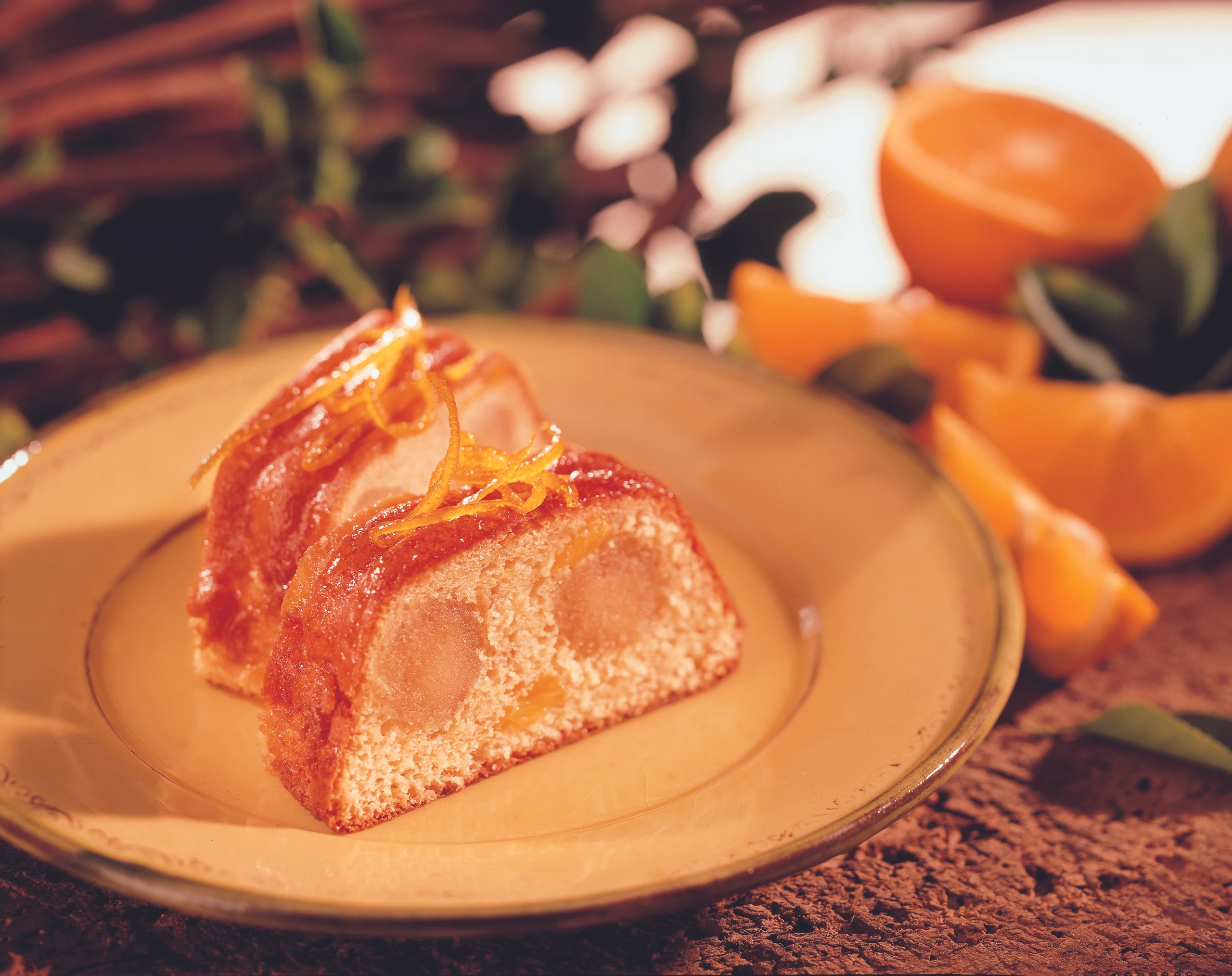 Orangen-Marzipankuchen