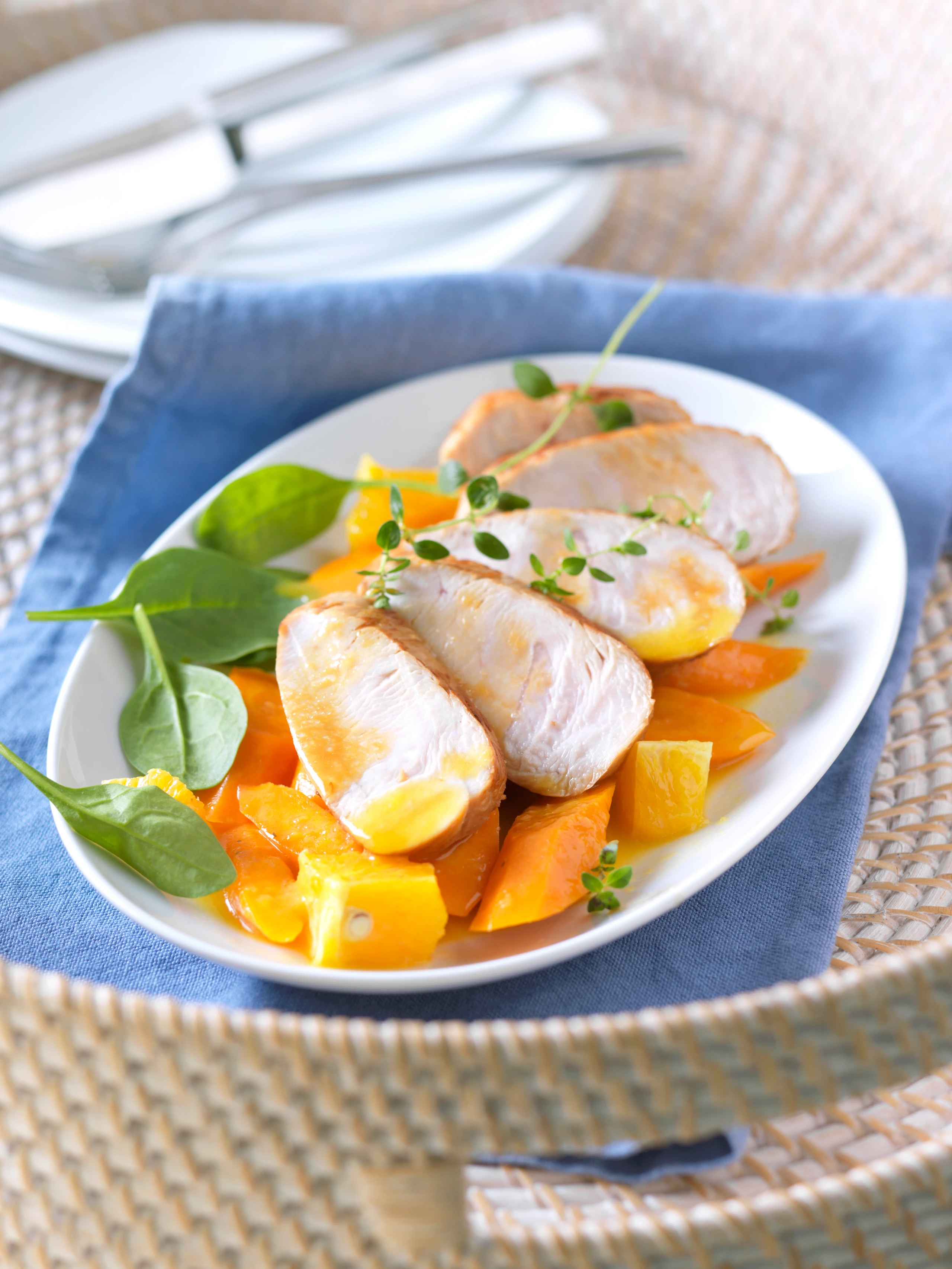 Putenfilet mit Karotten