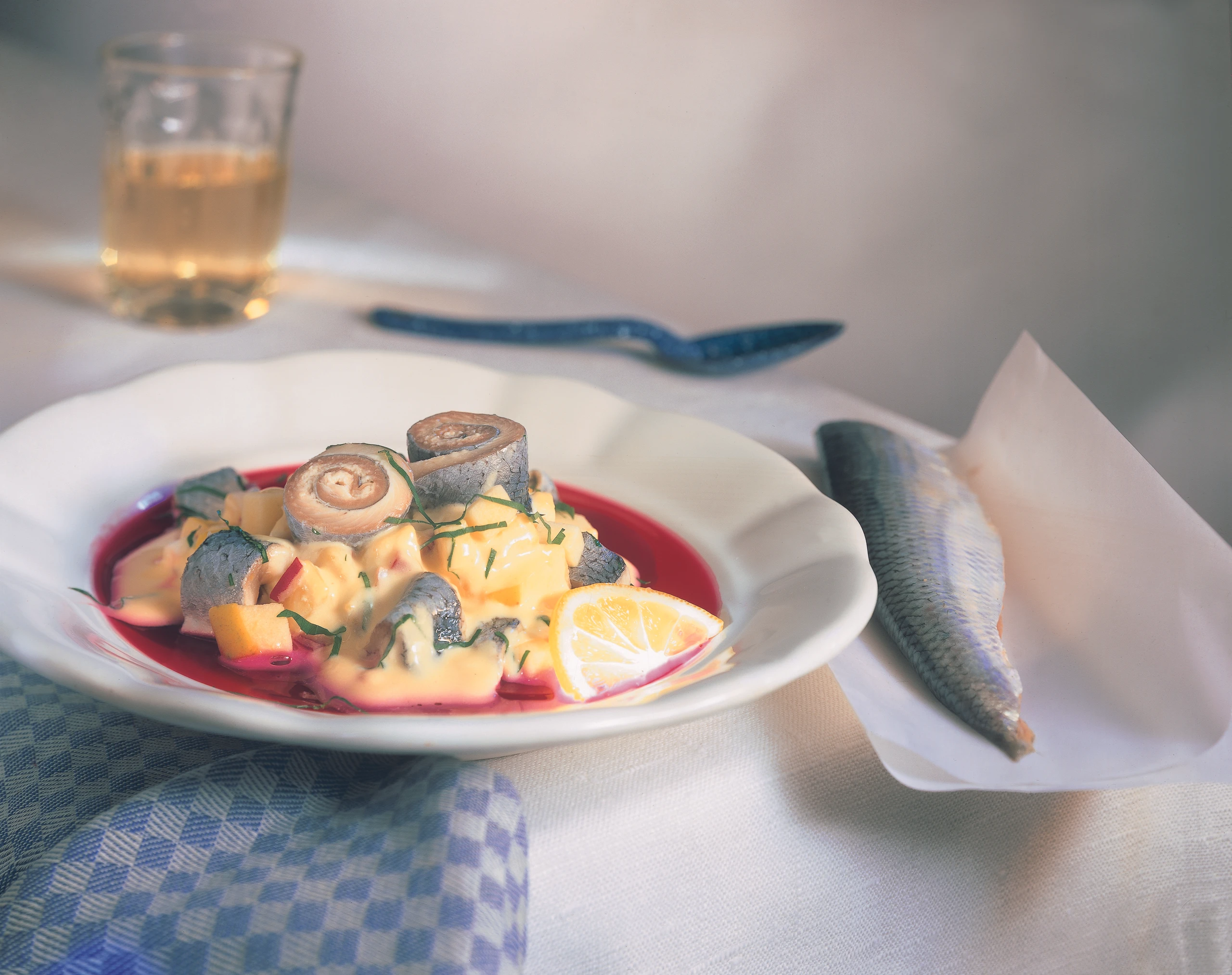 Klassischer Heringssalat, modern interpretiert