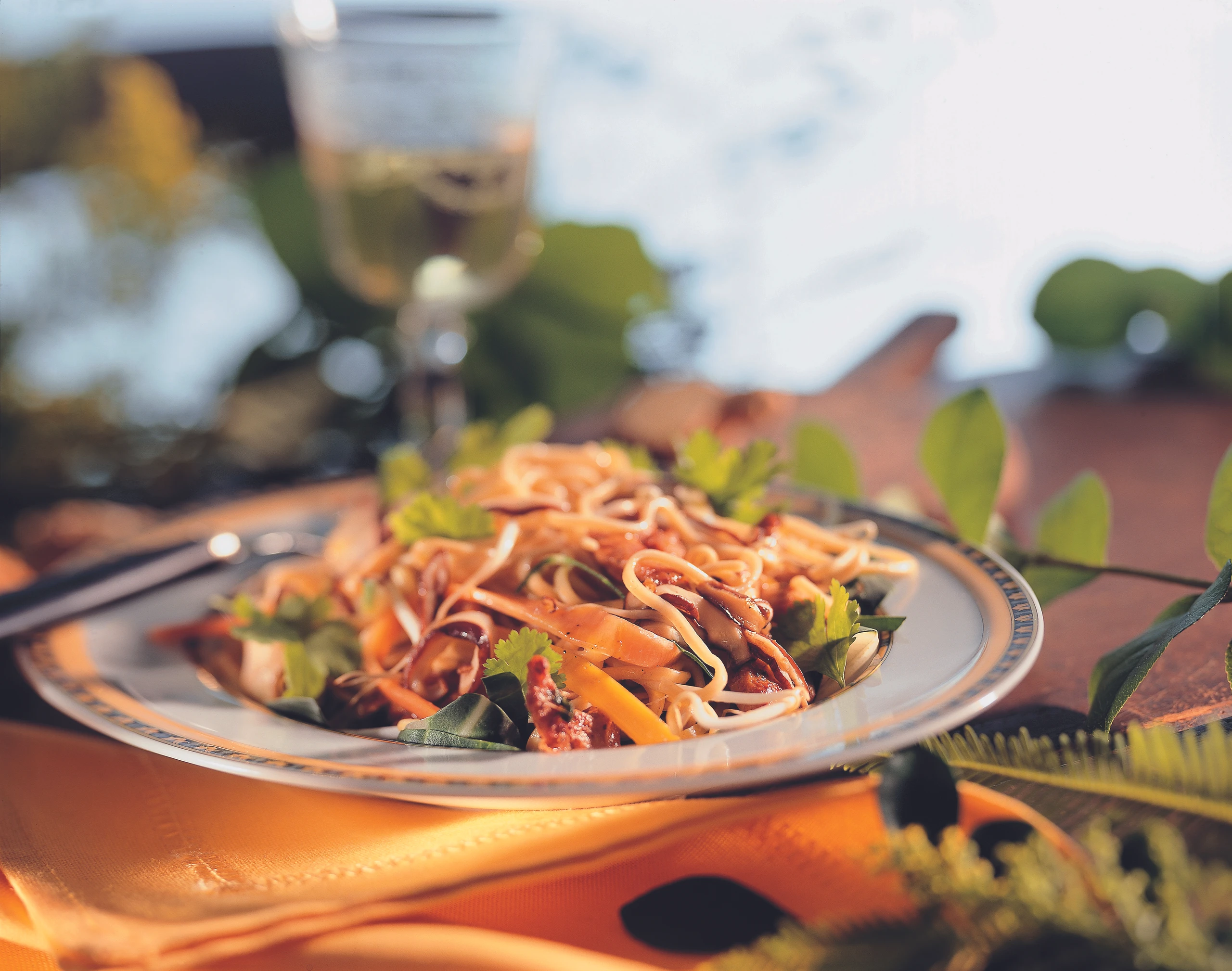 Hühnersalat asiatisch