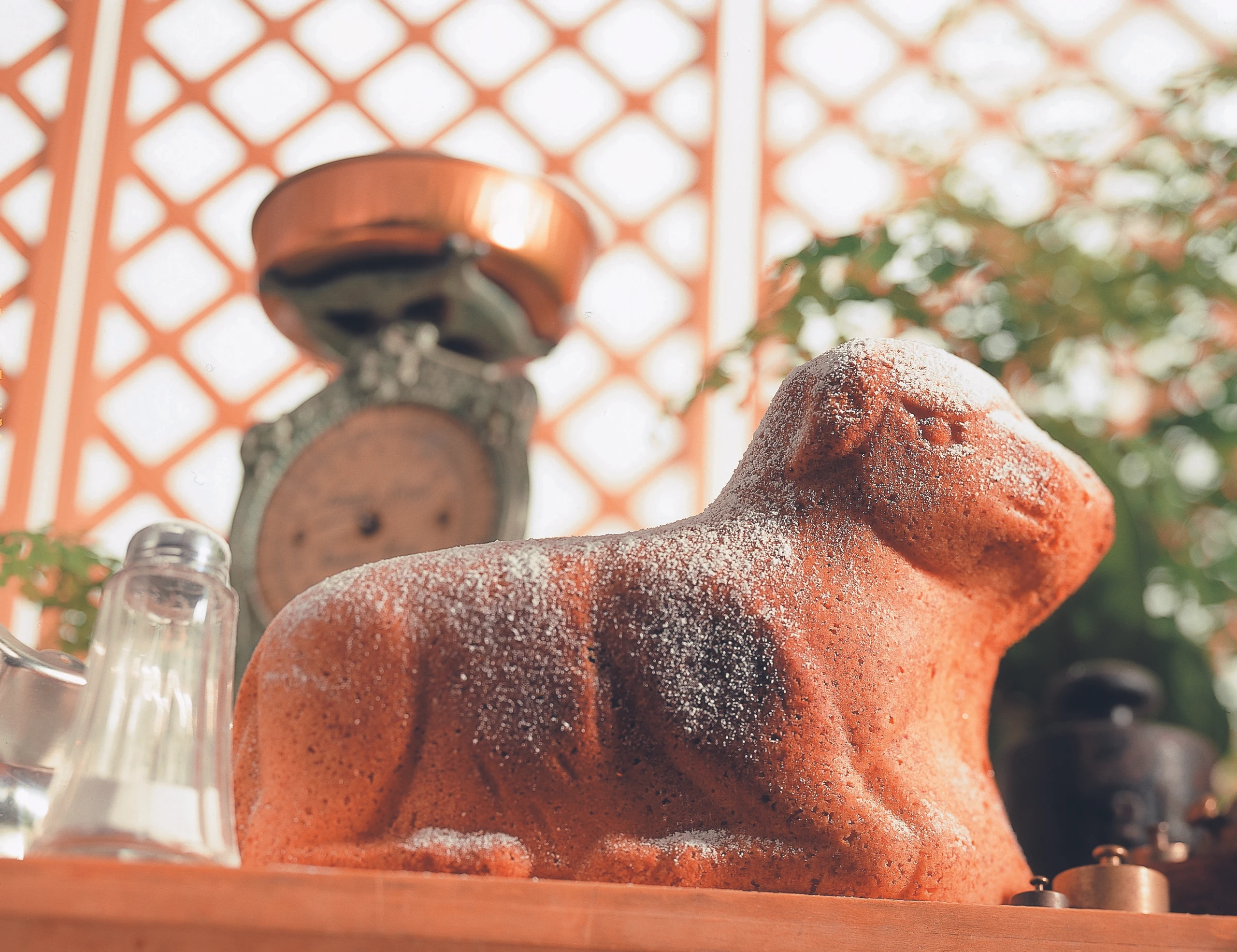 Süßes Osterlamm mit Marzipan