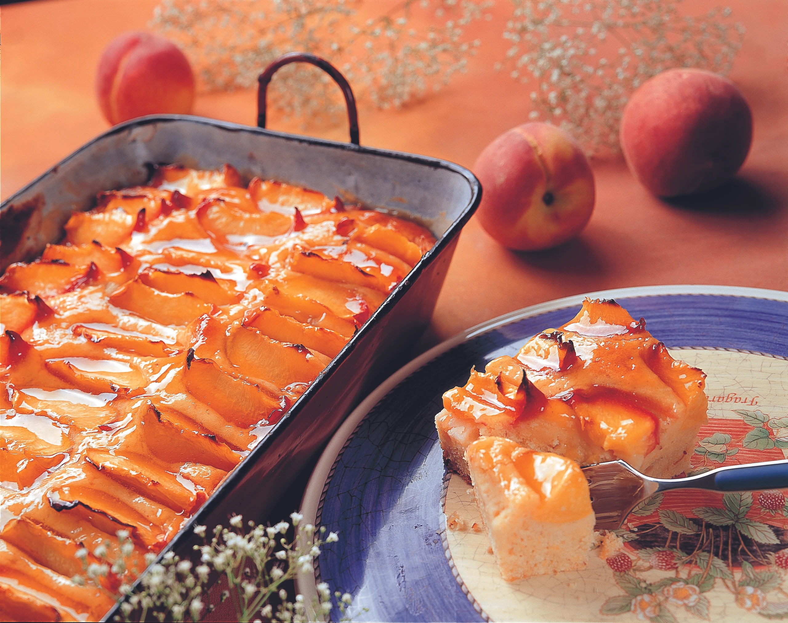 Großmutters Pfirsichkuchen