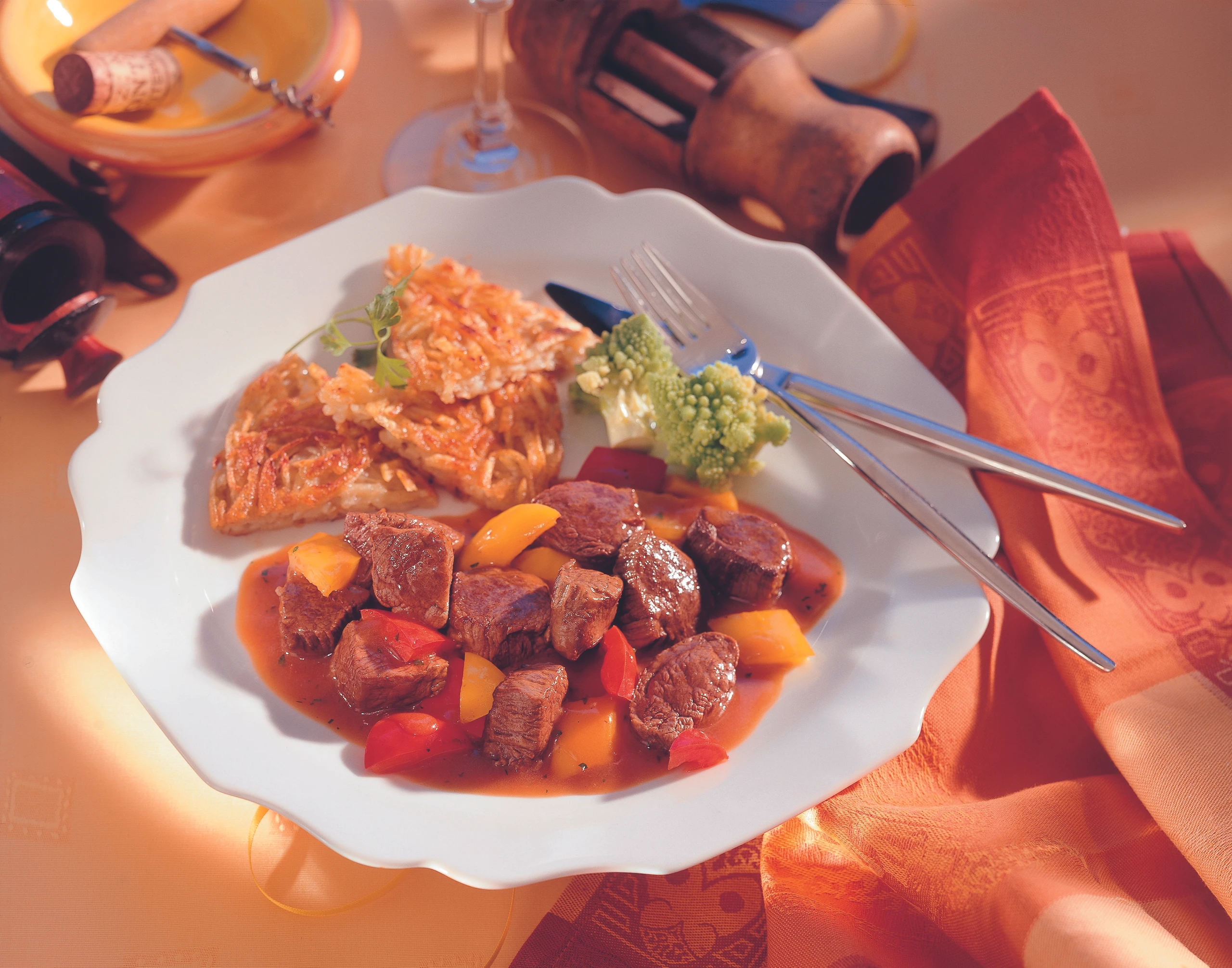 Geschnetzeltes vom Rindsfilet