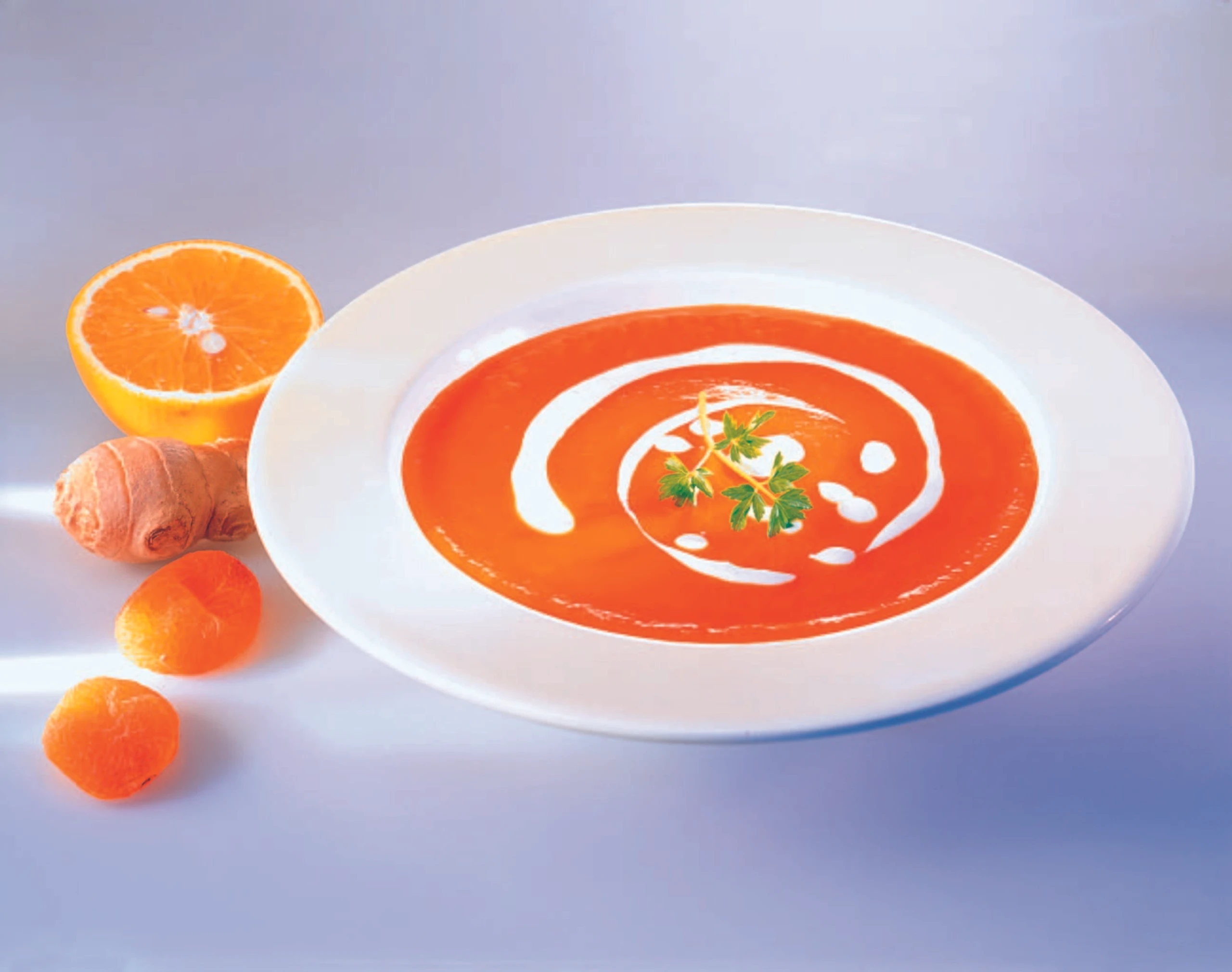 Karotten-Marillen-Suppe