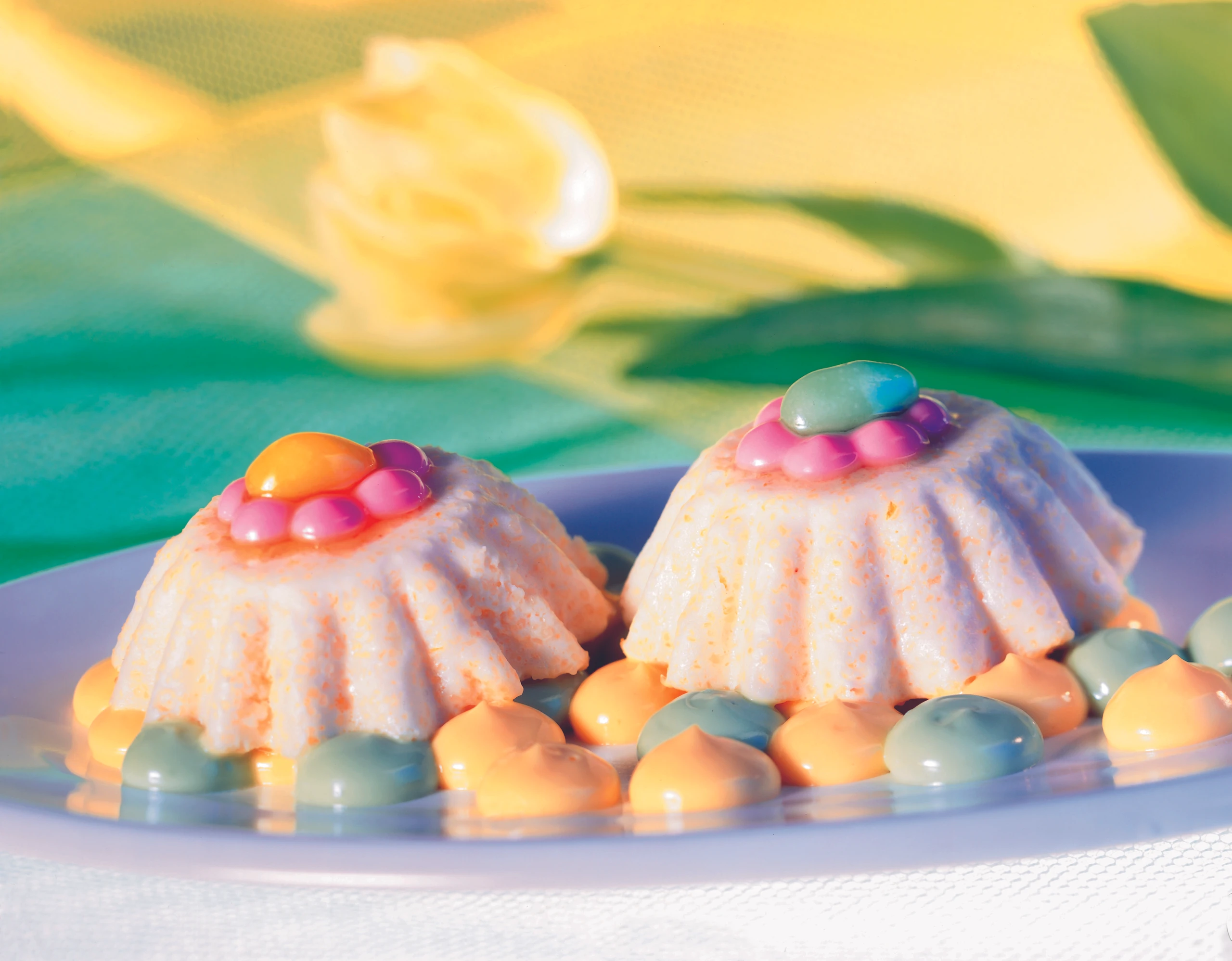 Grießflammeri-Törtchen