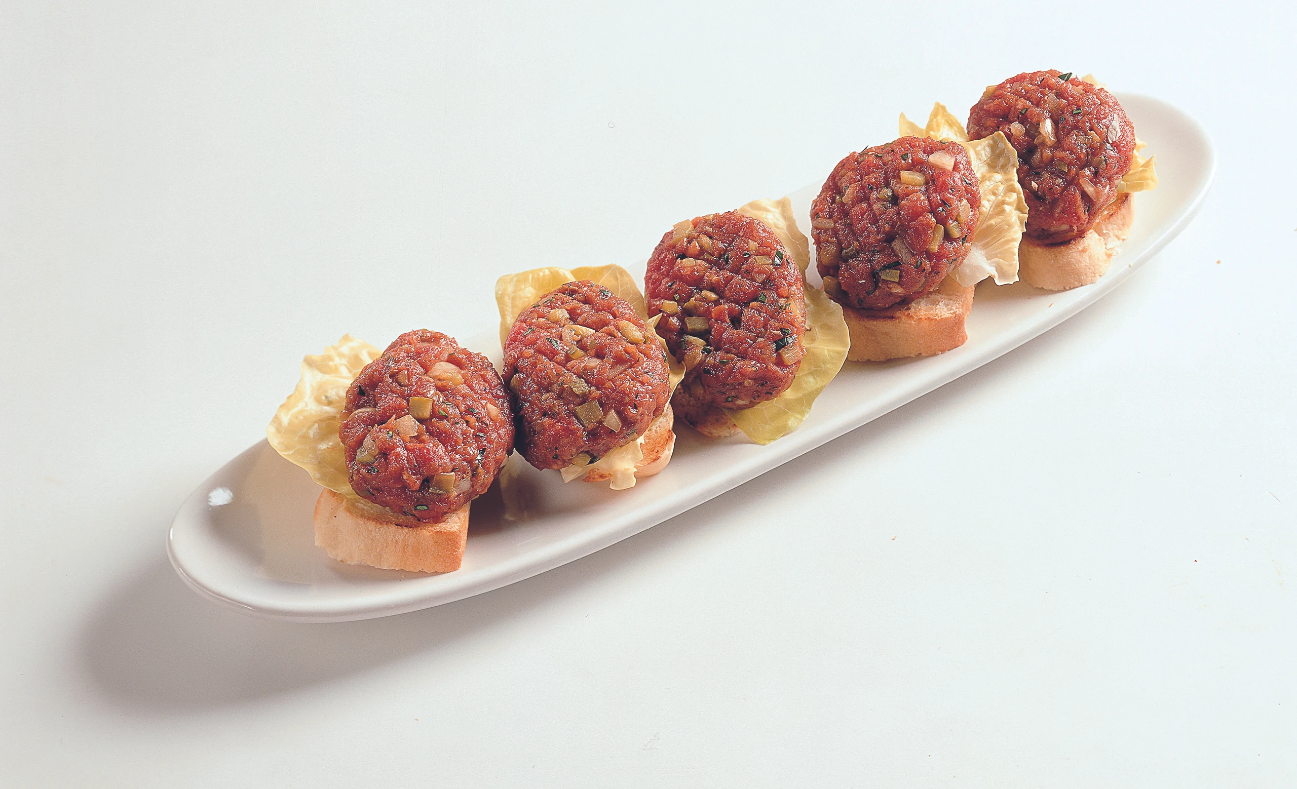 Beef-Tatar-Brötchen