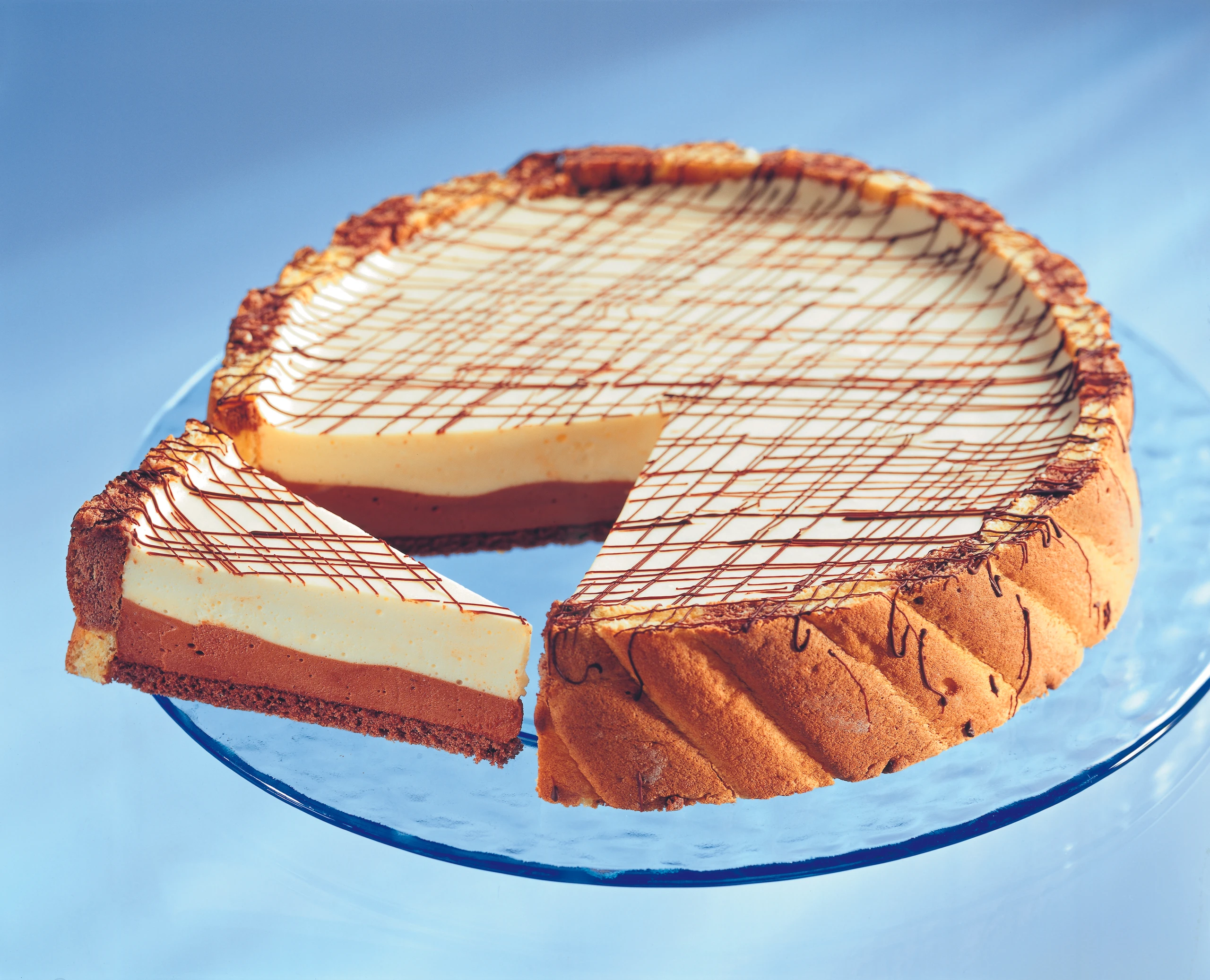 Schokolade-Weinschaumtorte