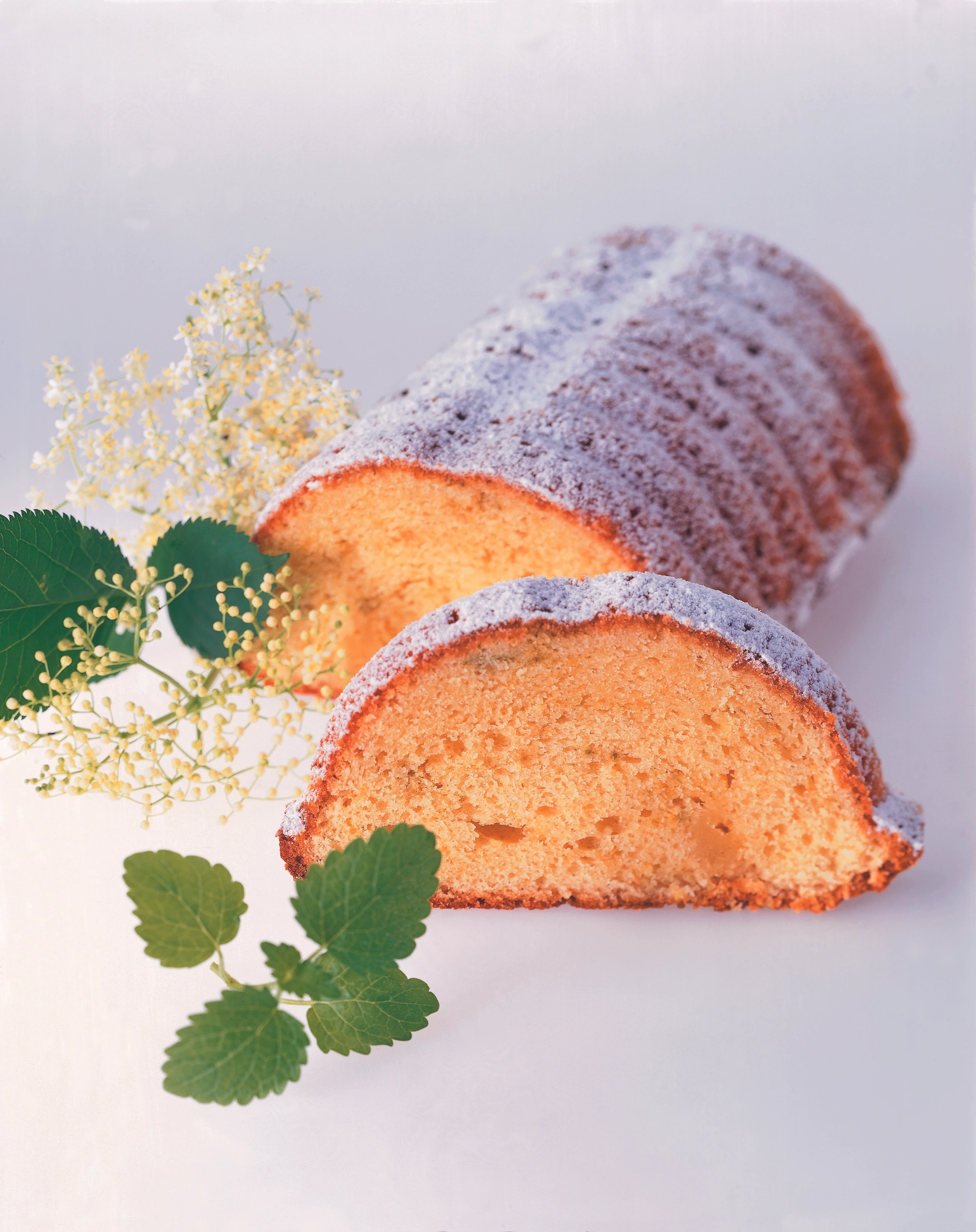 Holunderblüten-Kuchen