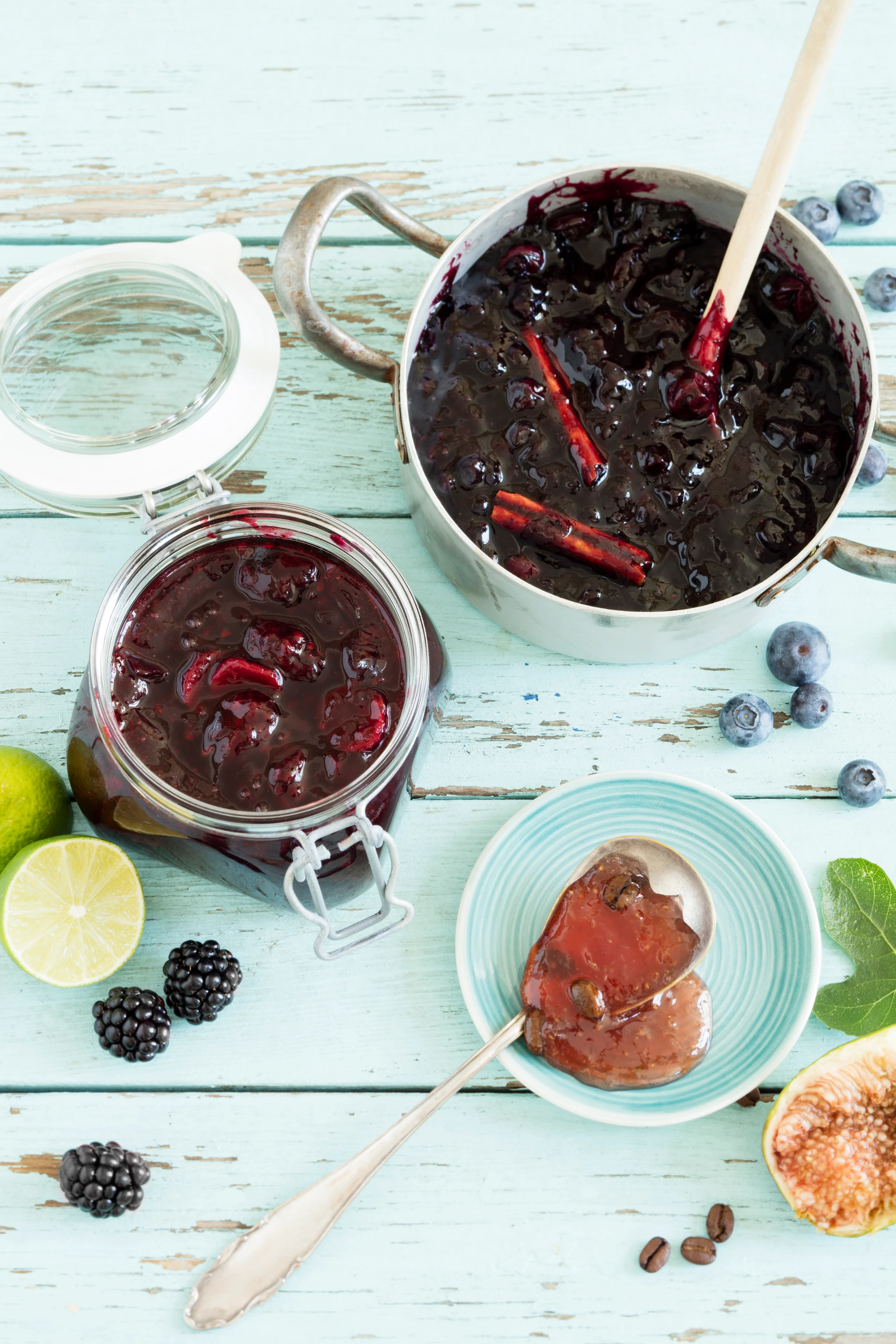 Brombeere-Limetten-Marmelade