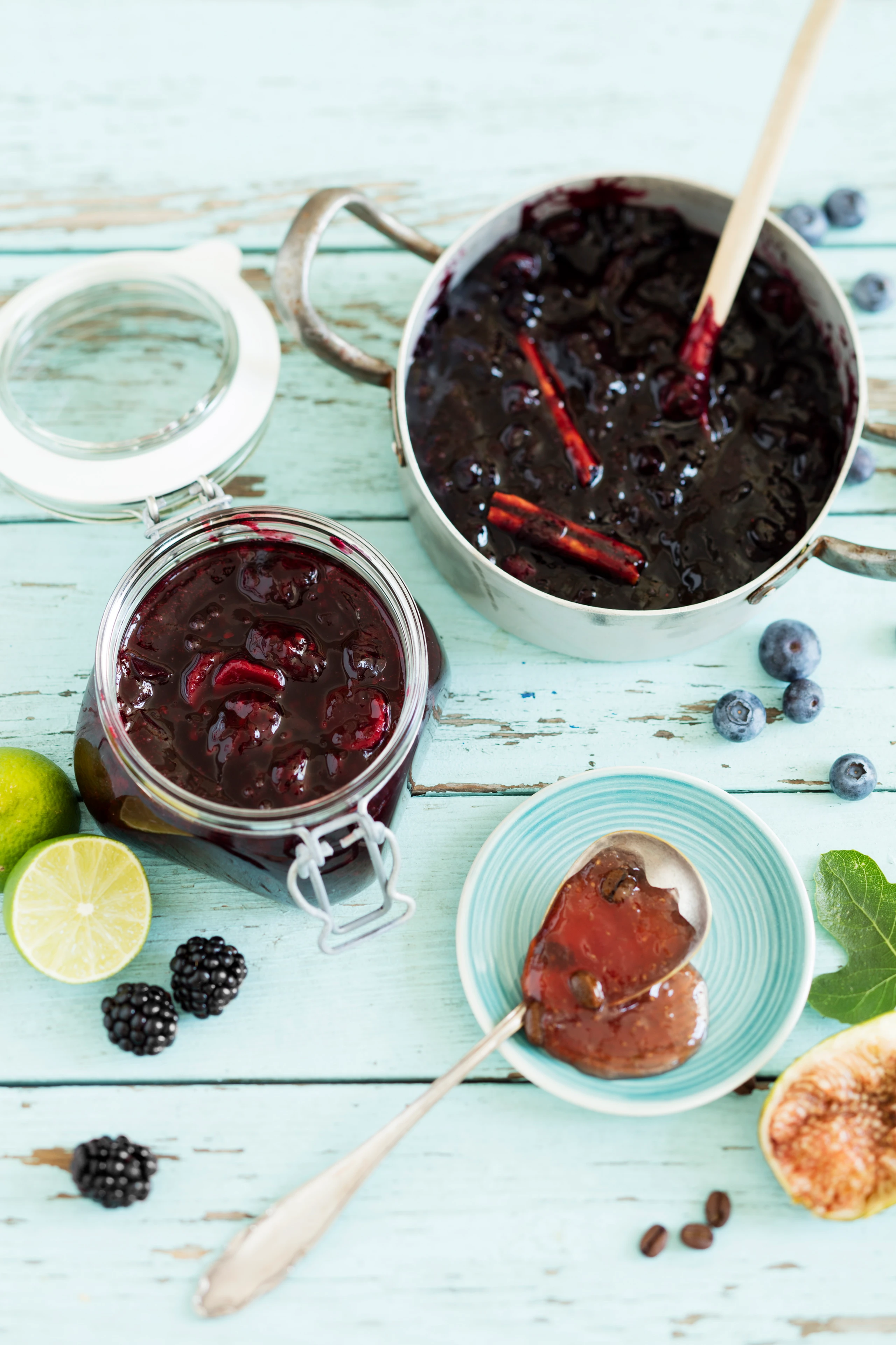 Heidelbeer-Zimt-Marmelade