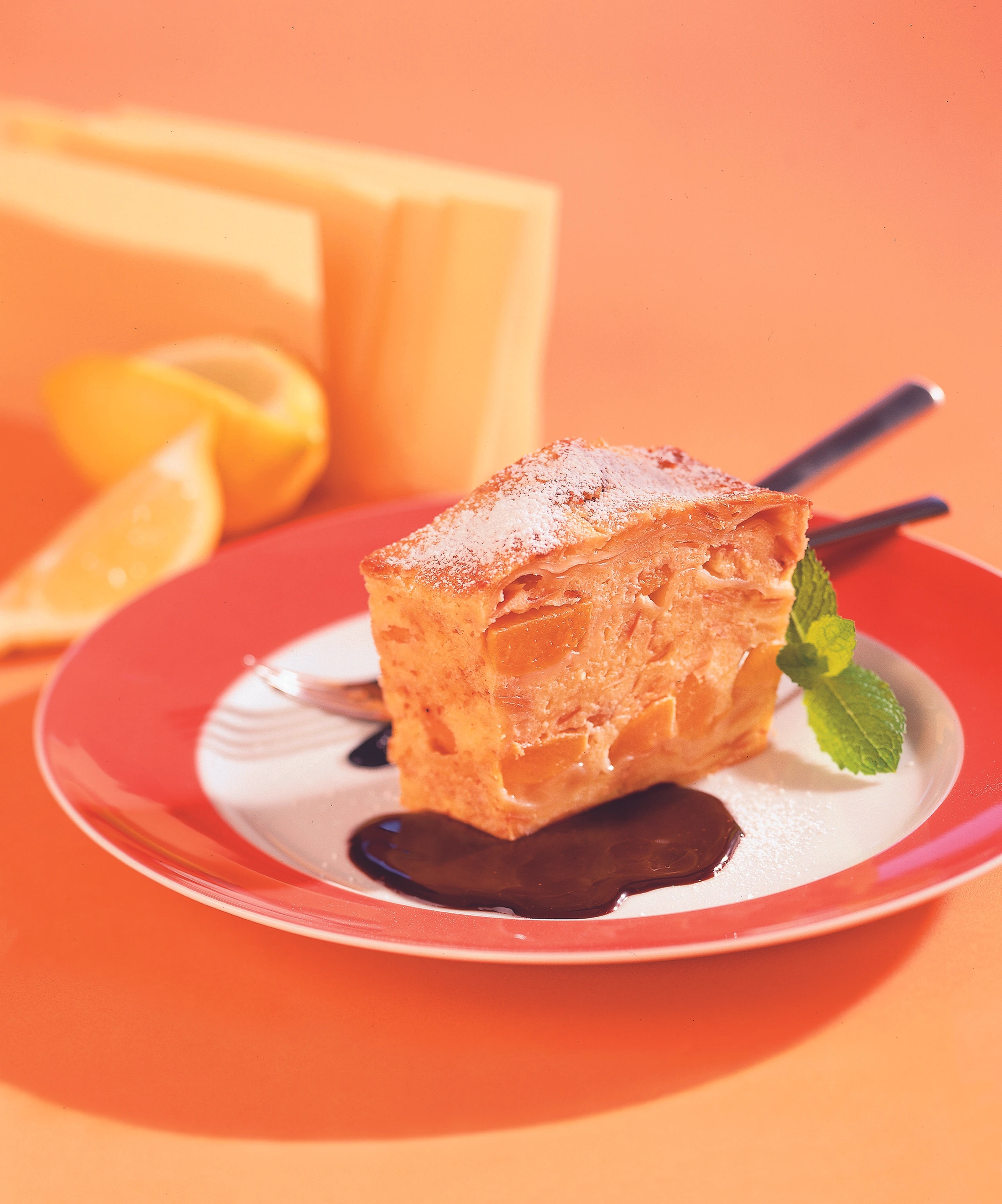 Marillen-Topfen-Lasagne