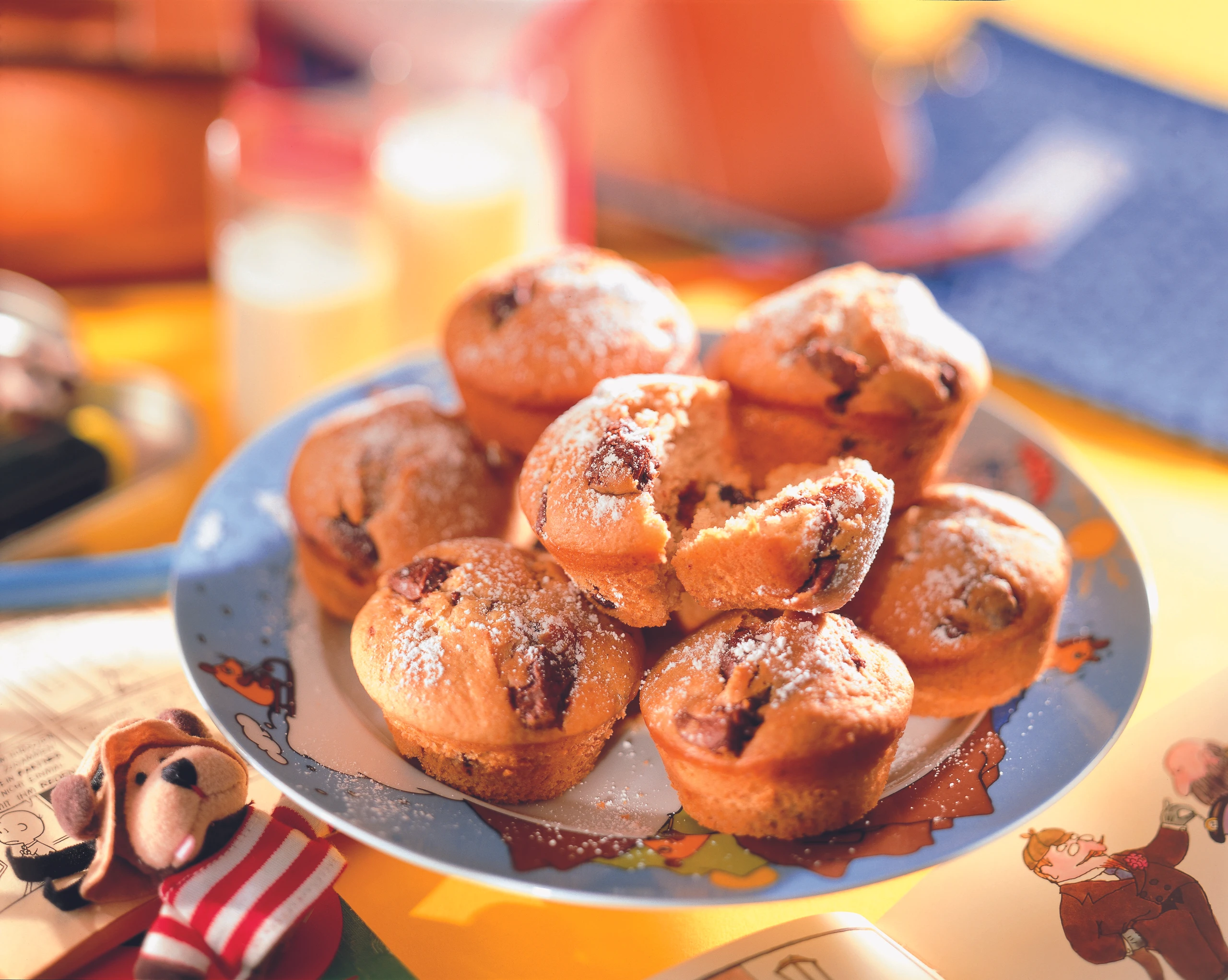 Bananen-Nougat-Muffins für Träumelieschen