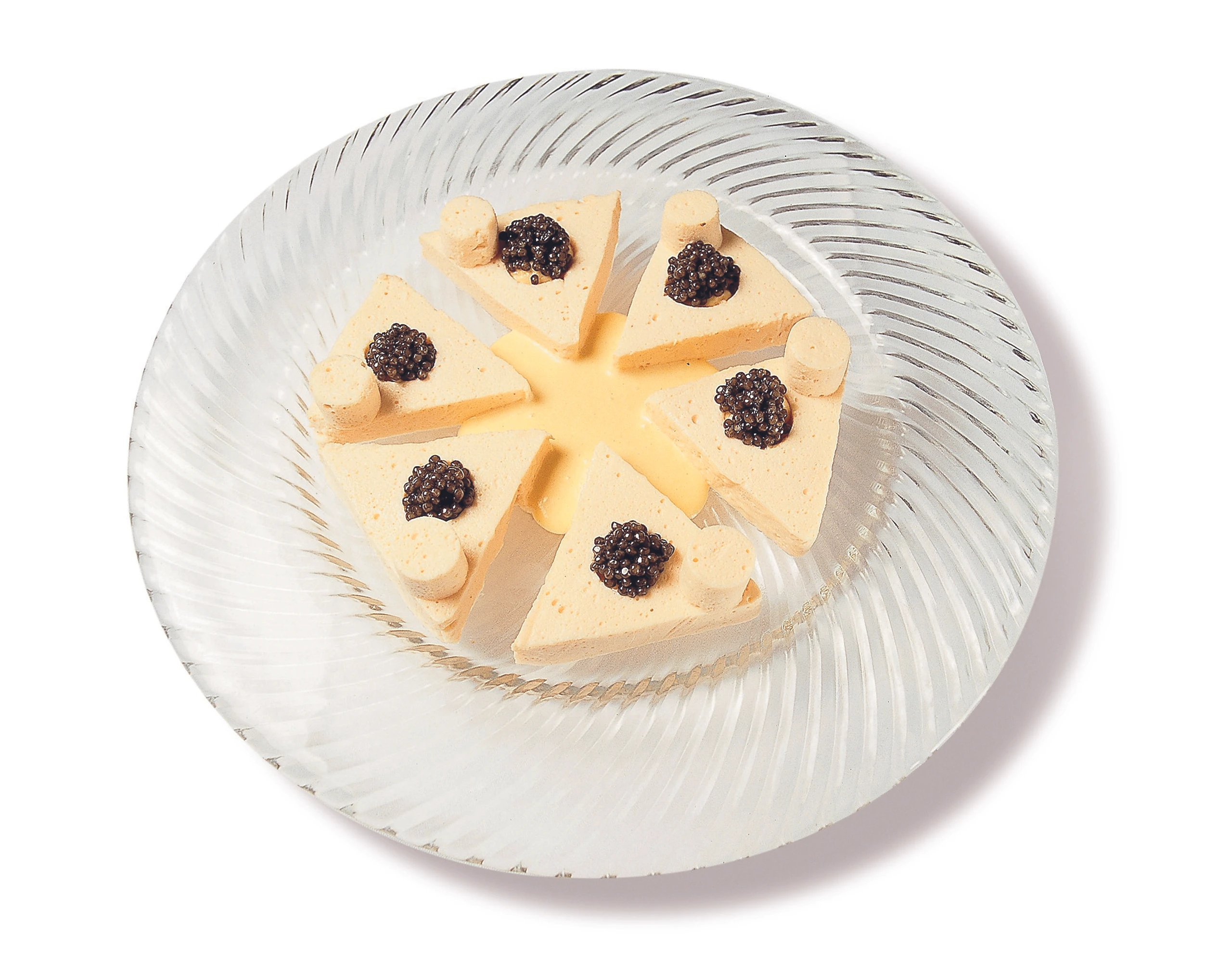 Saiblingsmus mit Kaviar