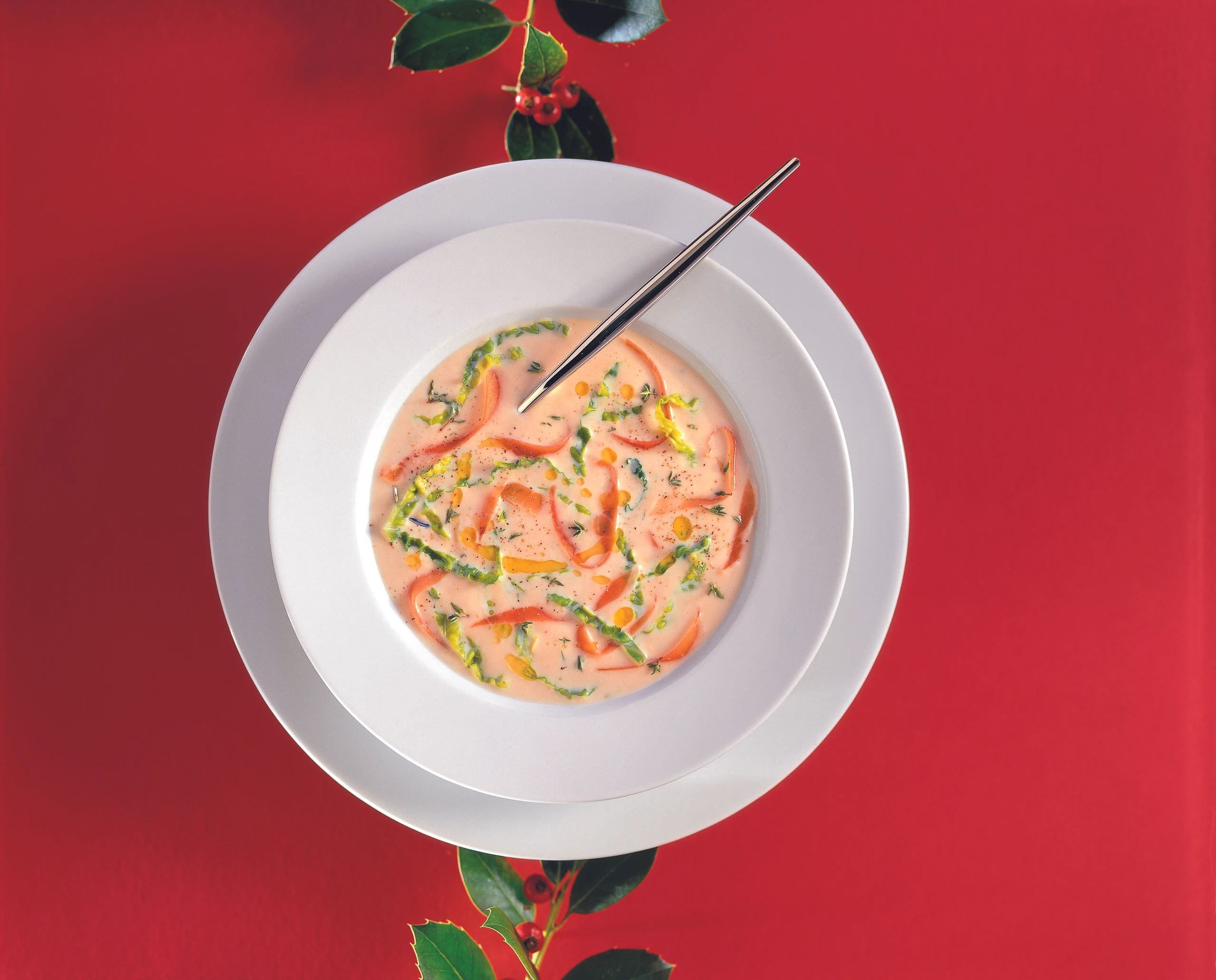 Bohnensuppe mit Kohl und Rohschinken