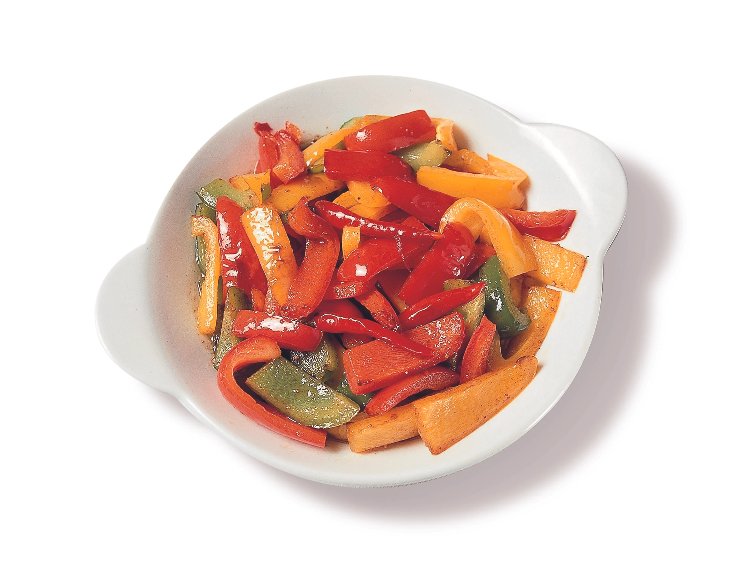 Pikante Paprikastreifen