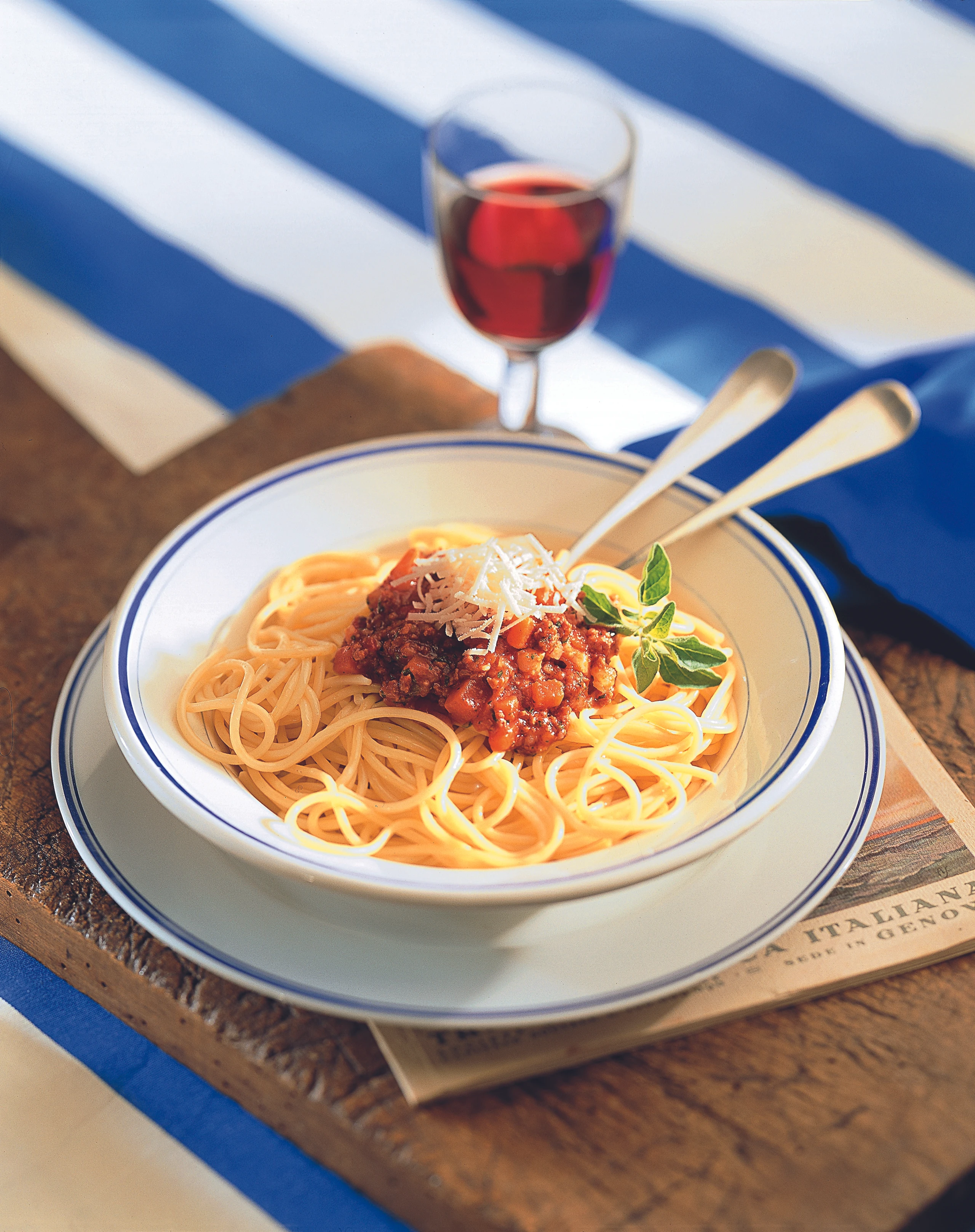 Spaghetti mit Sauce Bolognese