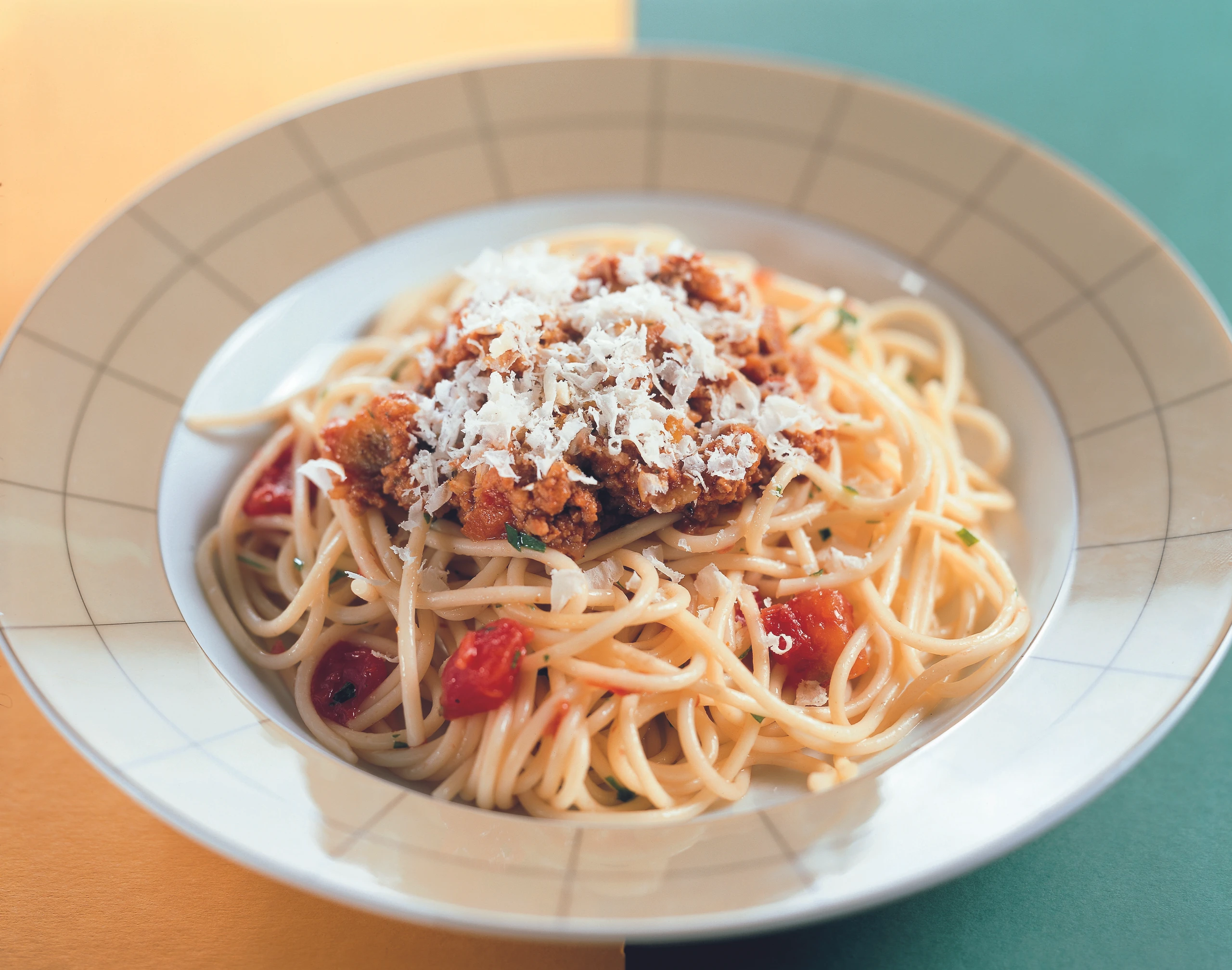 Spaghetti mit Lammsugo