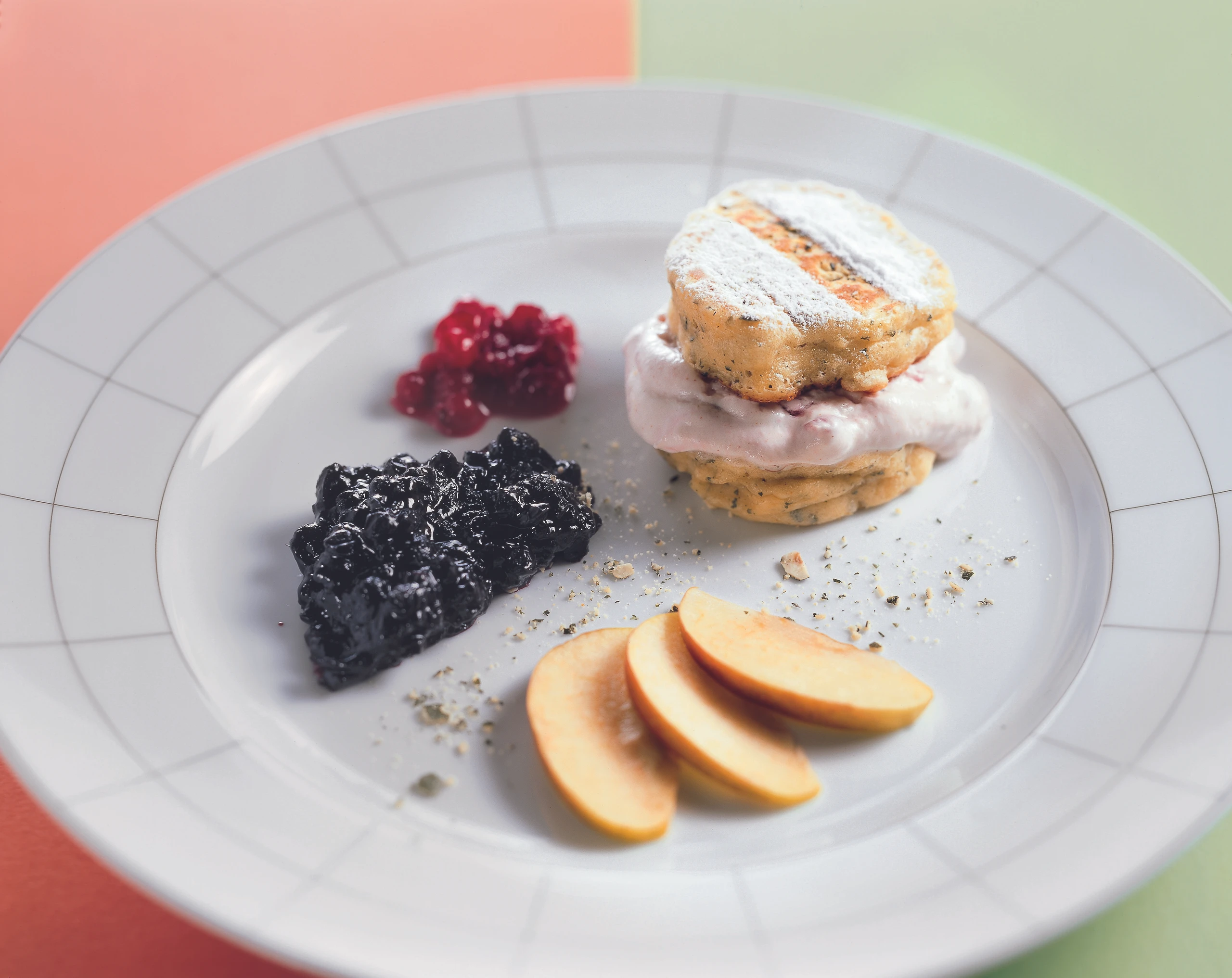 Gefüllte Kürbiskerndalken