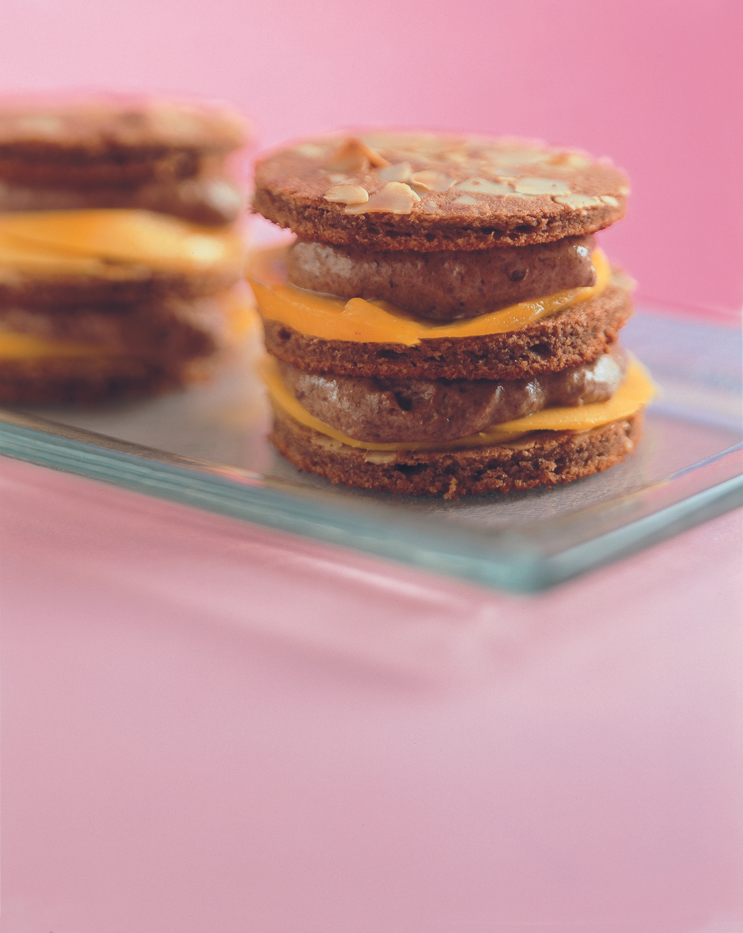 Schokotürmchen mit Powidlcreme