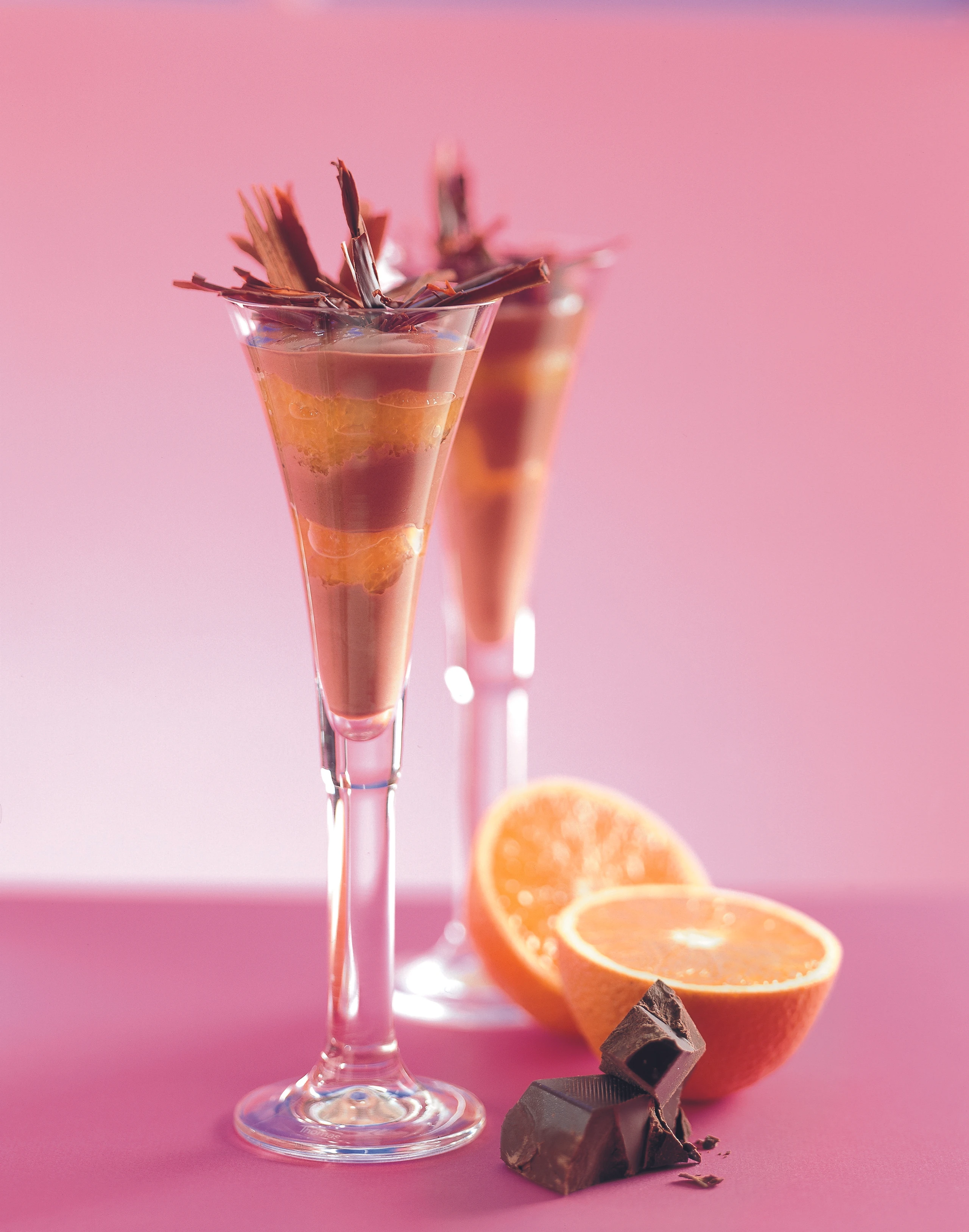 Schokoladecreme mit Kardamom-Orangen