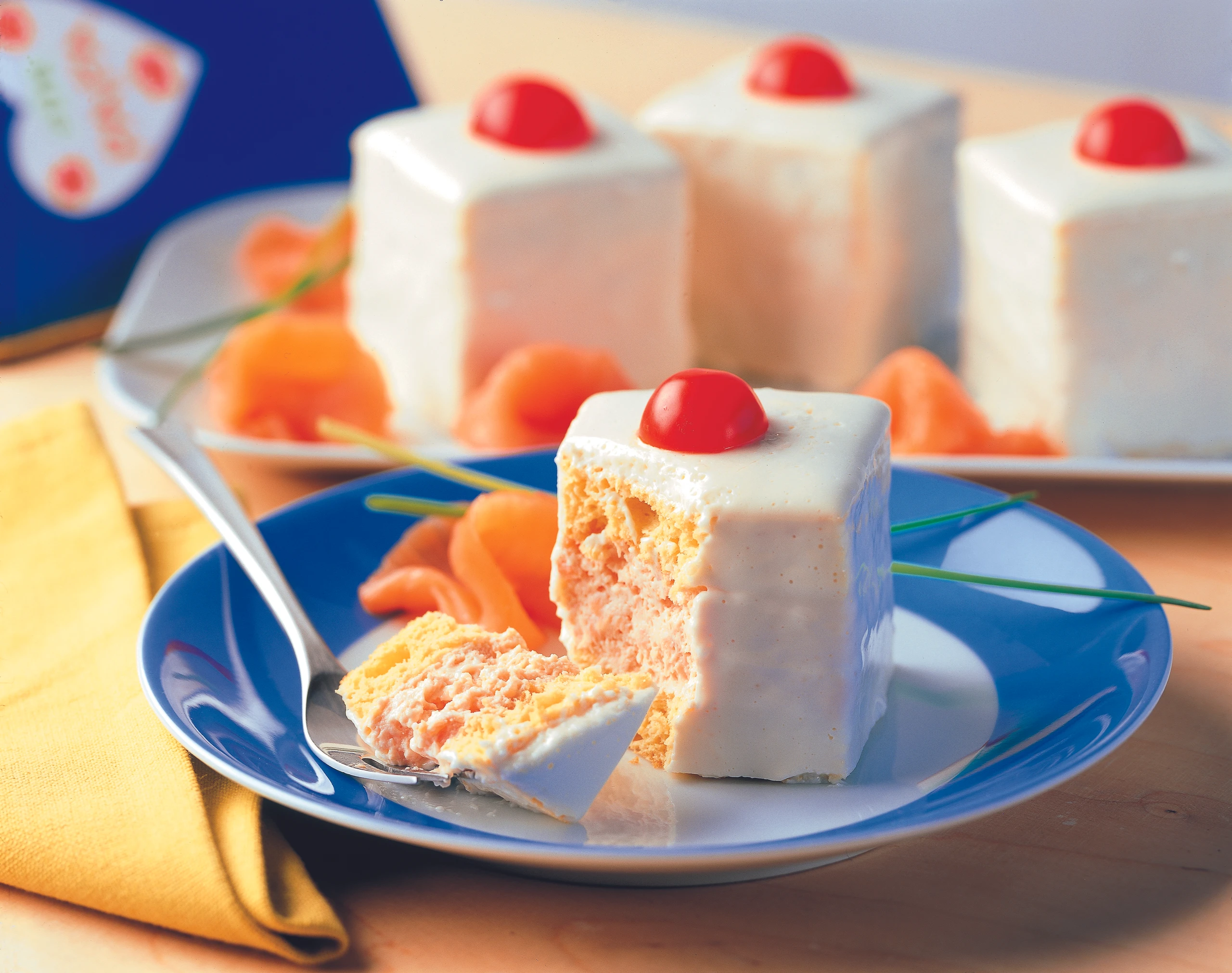 Pikante Punschkrapferl mit Lachs