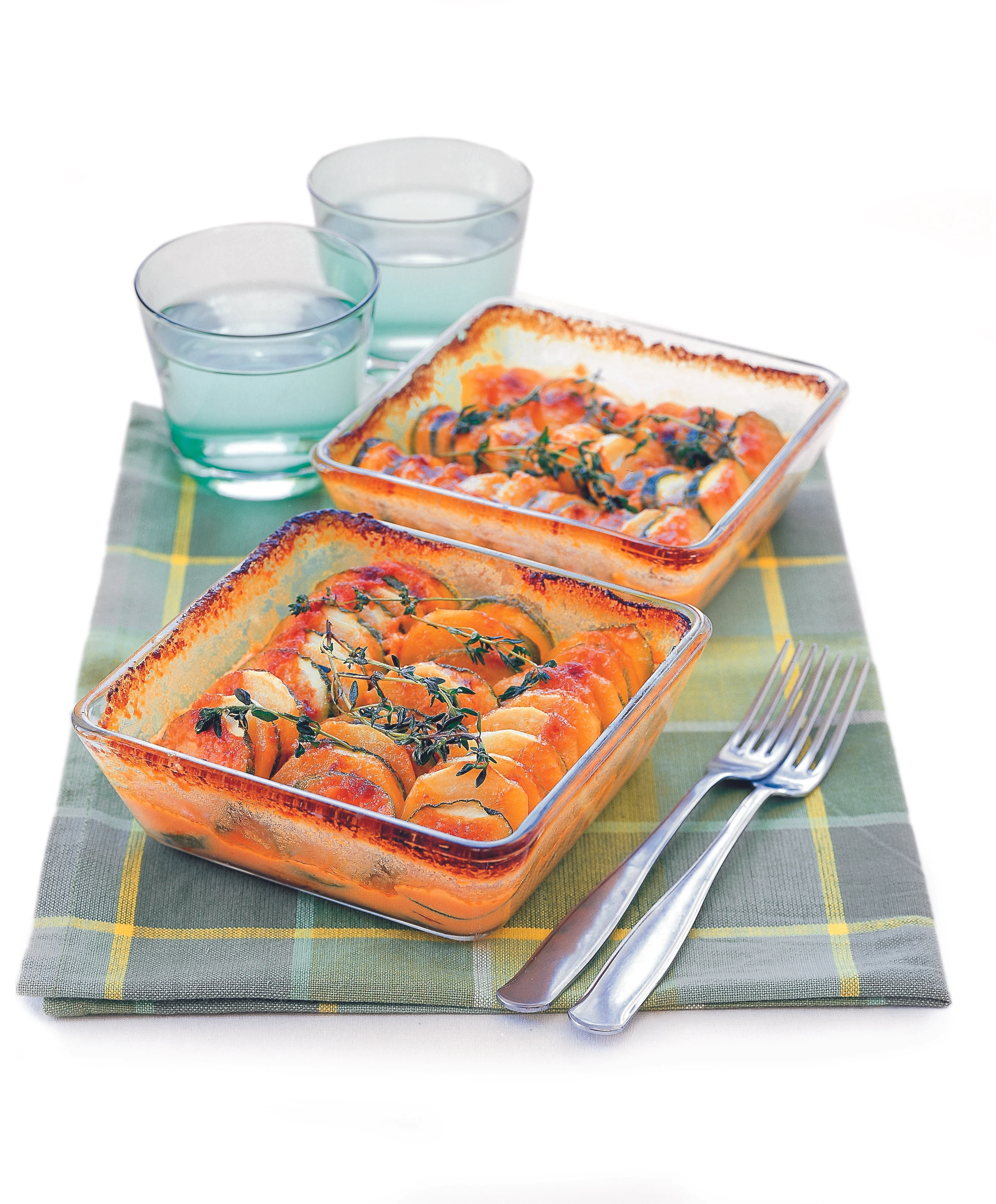 Erdäpfel-Zucchinigratin