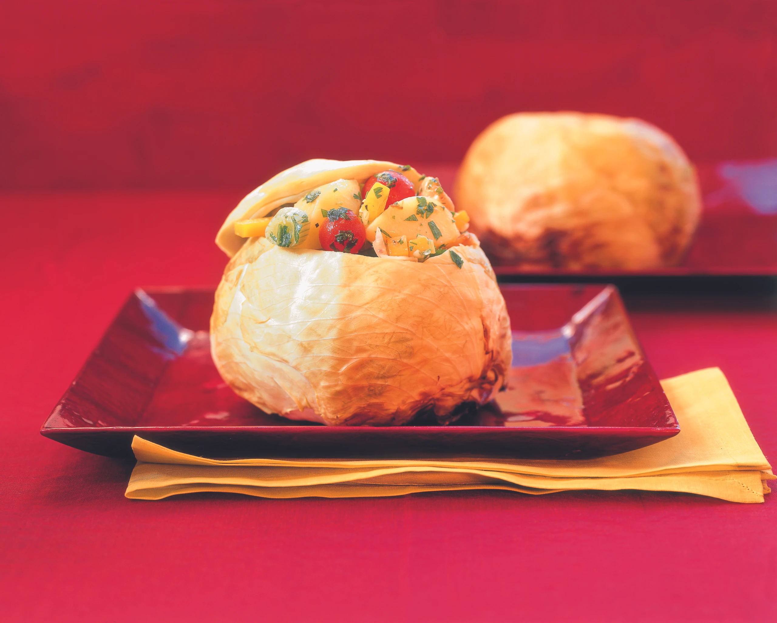 Gefüllter Krautkopf