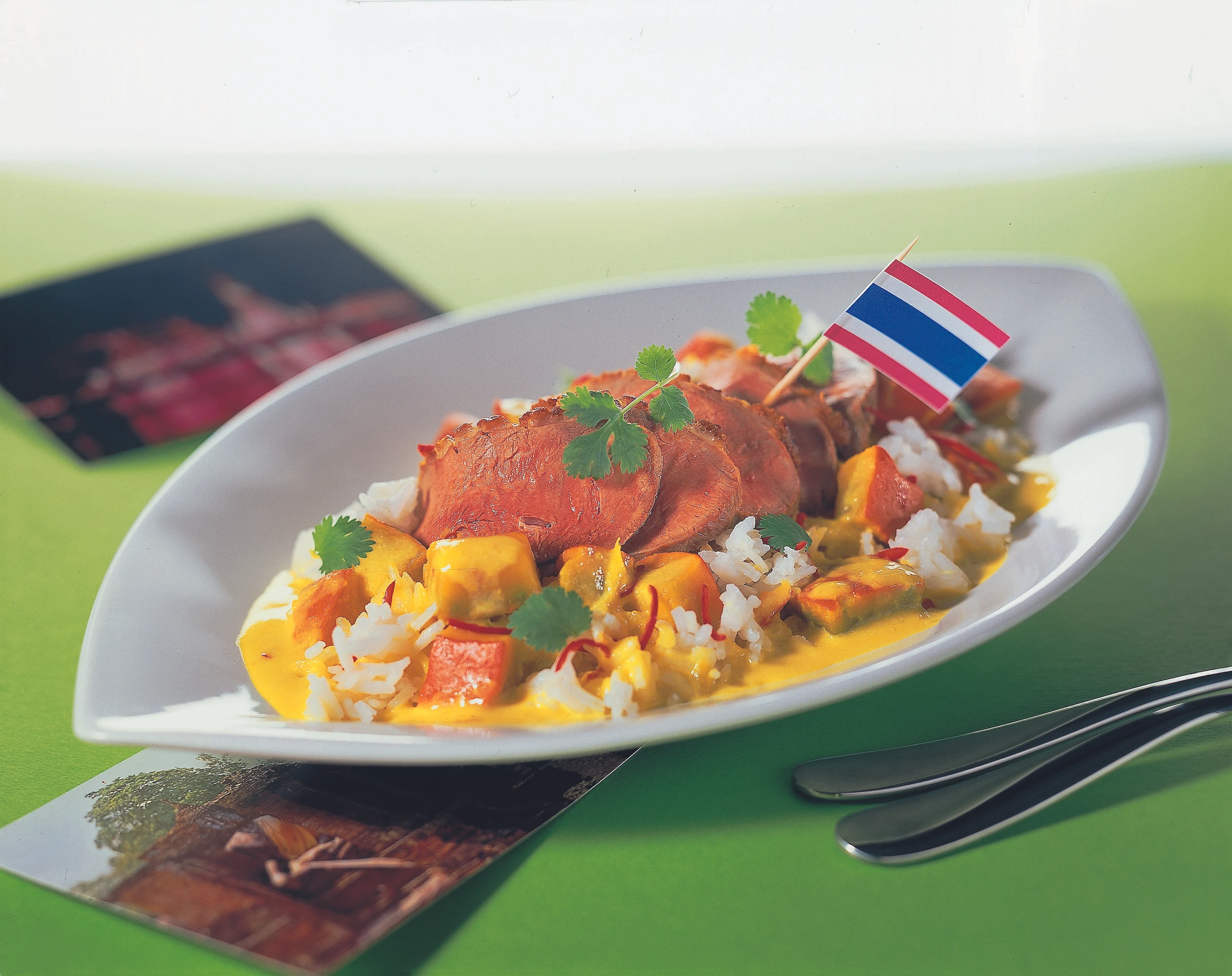 Entenbrust mit Kürbisgemüse