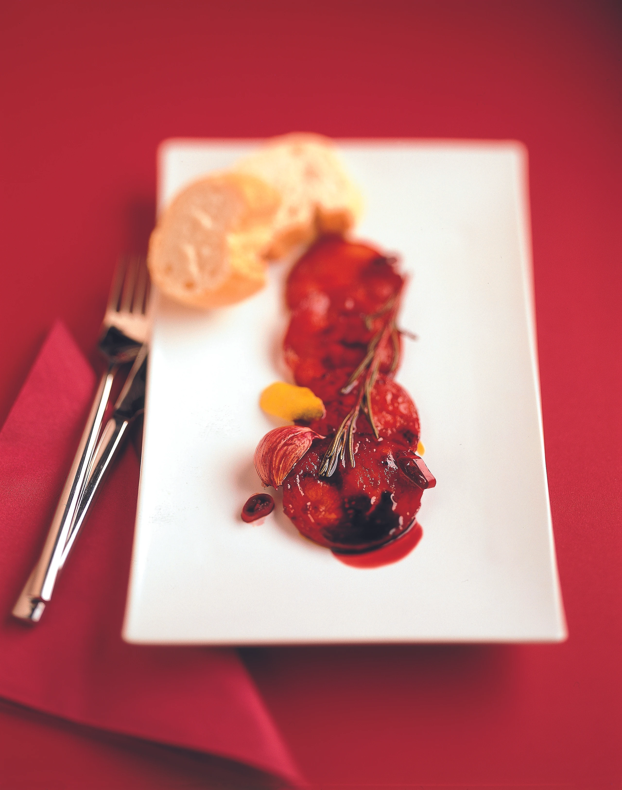 Chorizo in Rotweinsauce