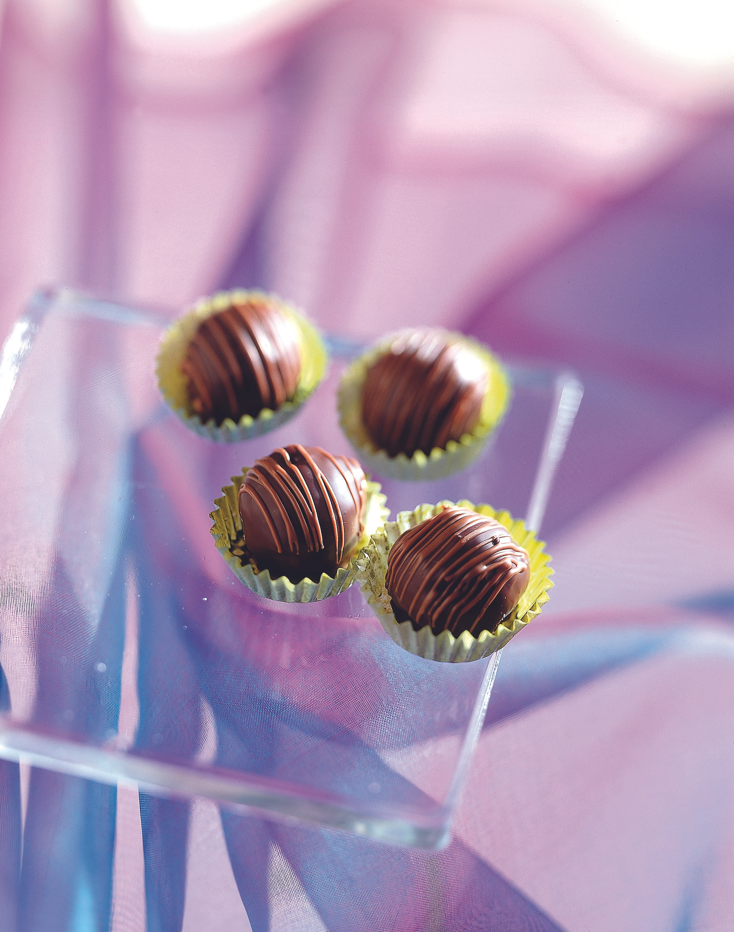 Getunkte Früchtekugeln