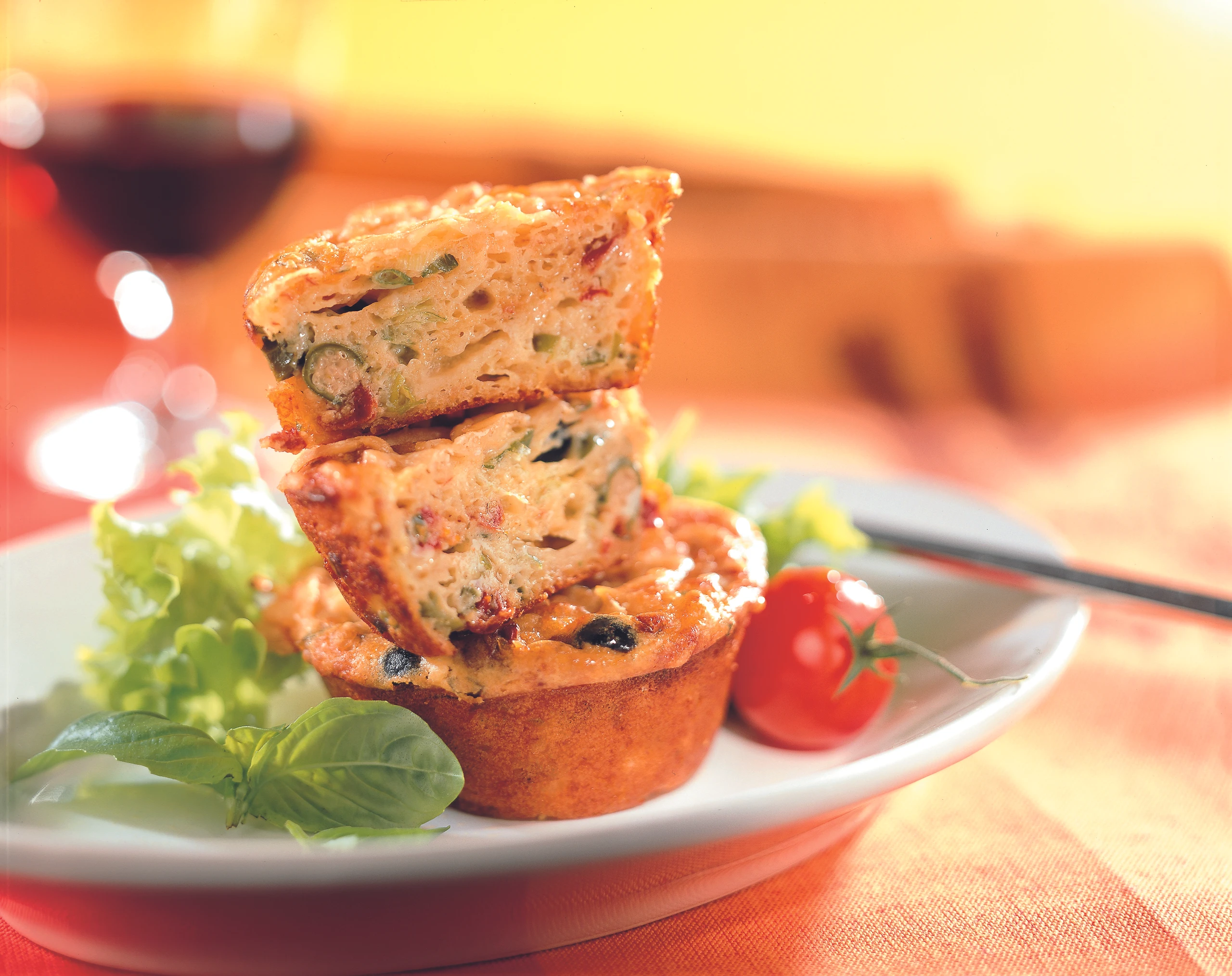 Pikante Parmesan-Muffins