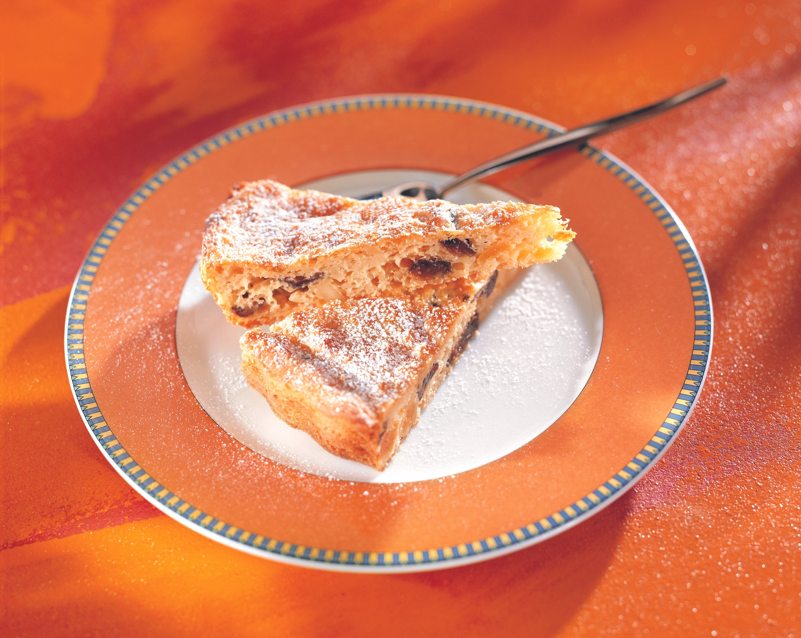 Erdäpfeltarte mit Trockenfrüchten