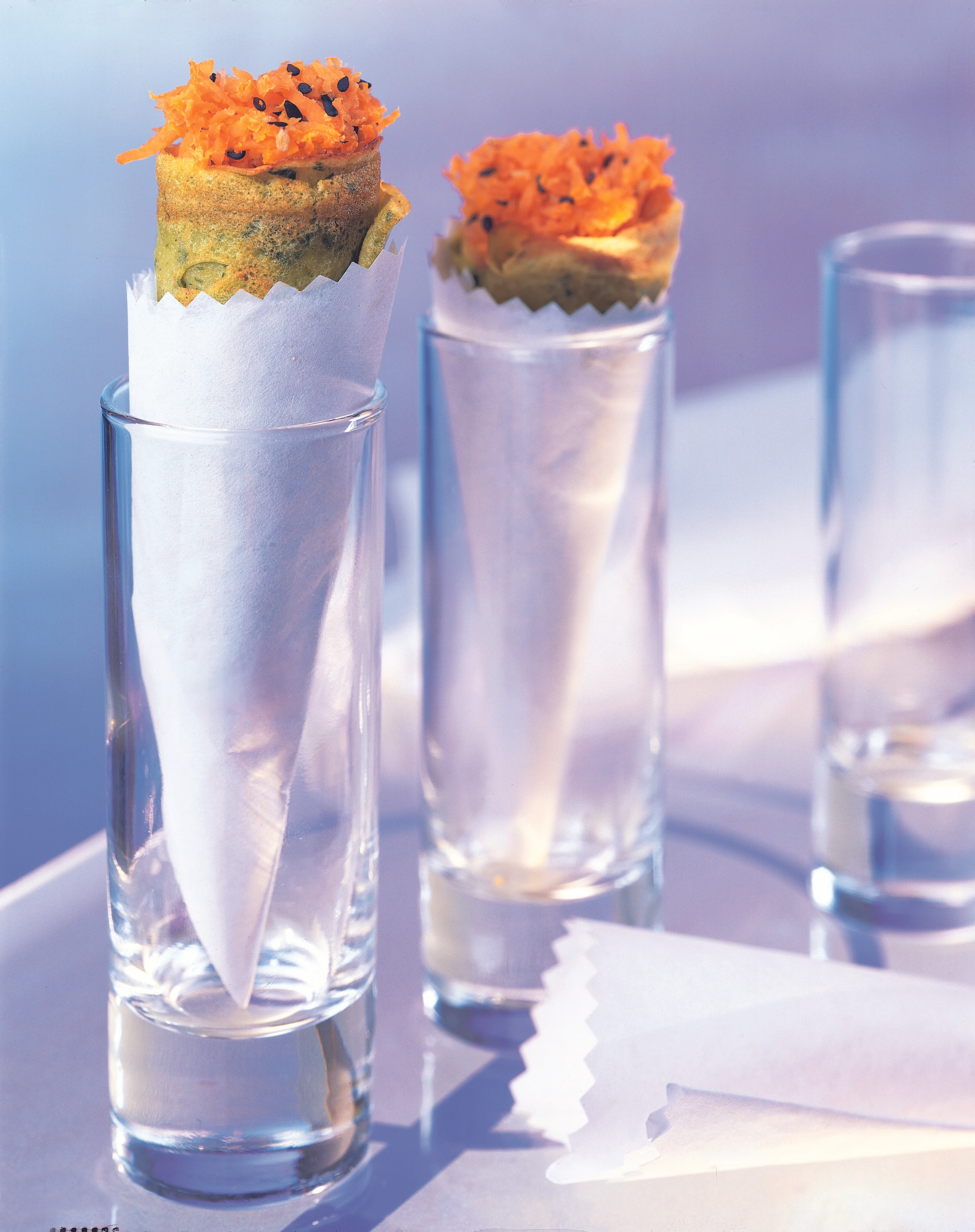 Basilikum-Palatschinken