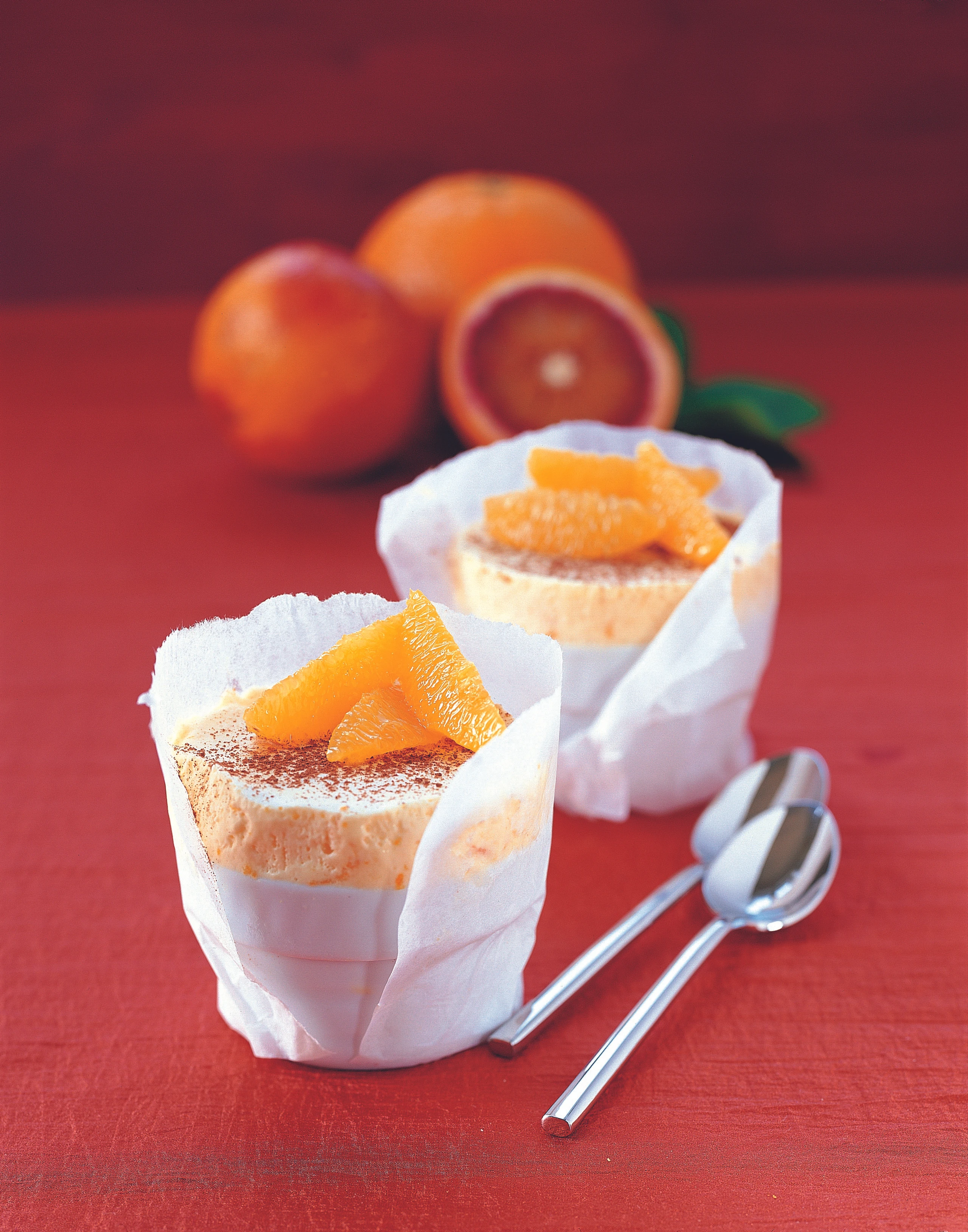 Orangenparfait
