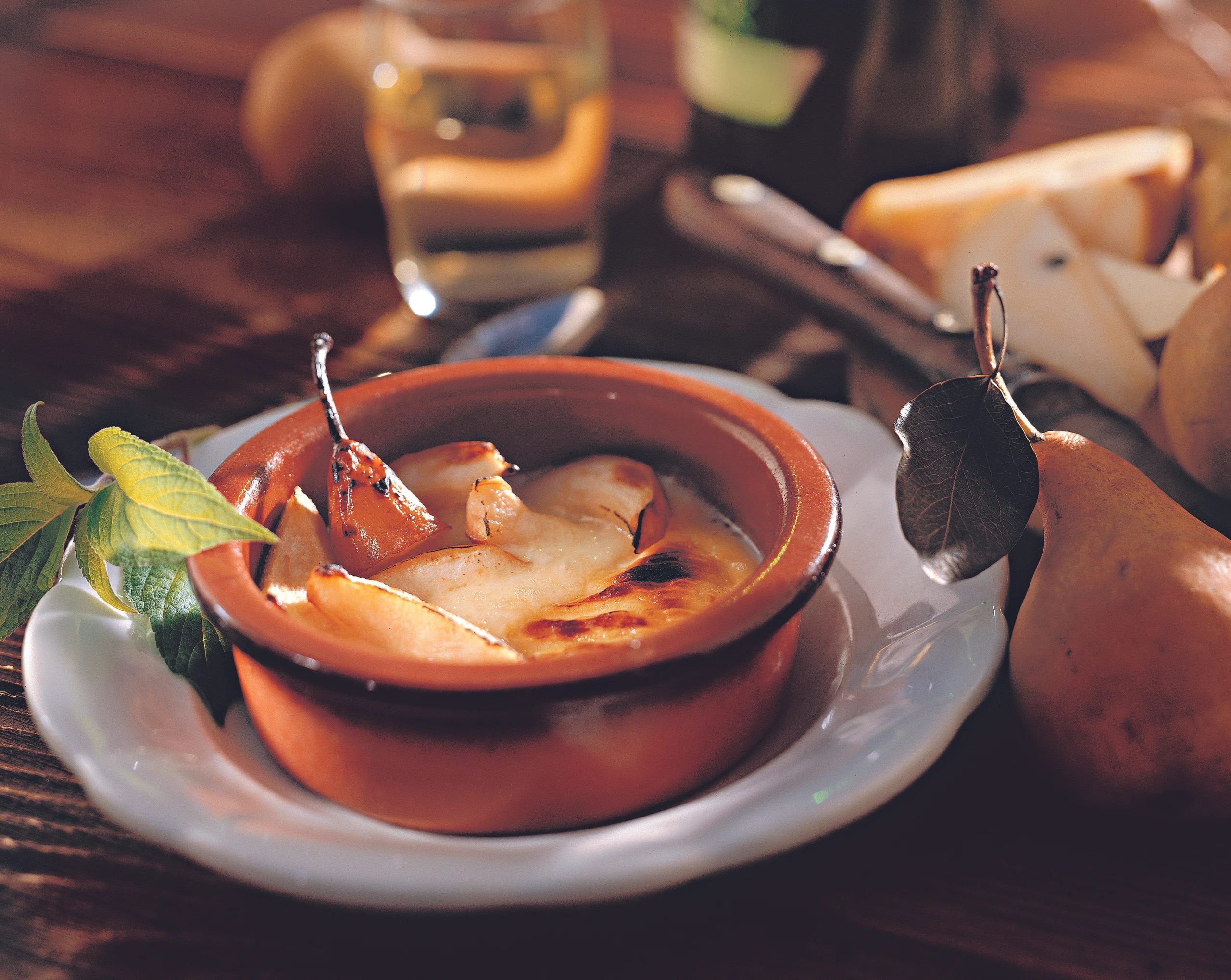 Münster mit Birnen in Riesling