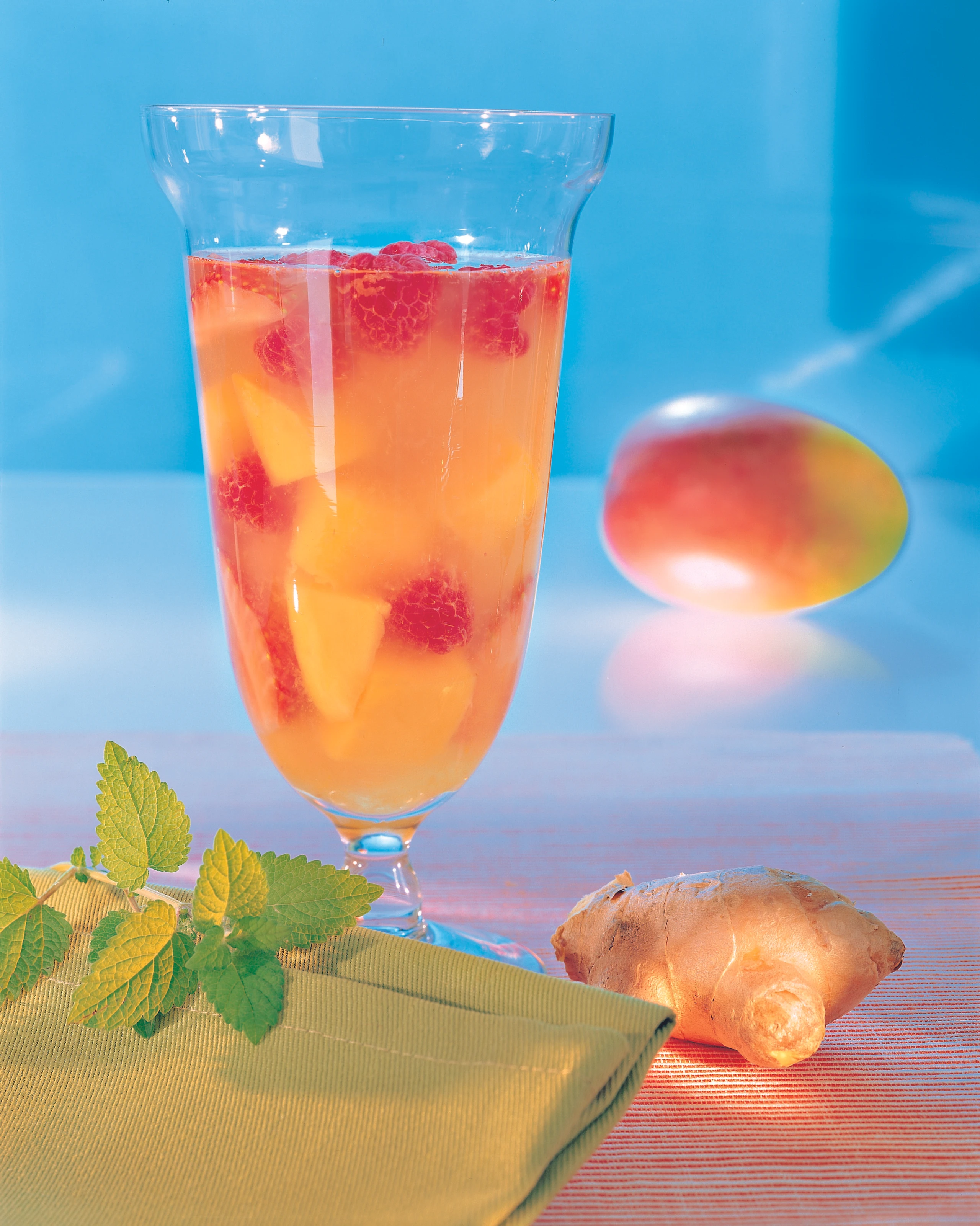 Beeren-Punsch mit Ingwer