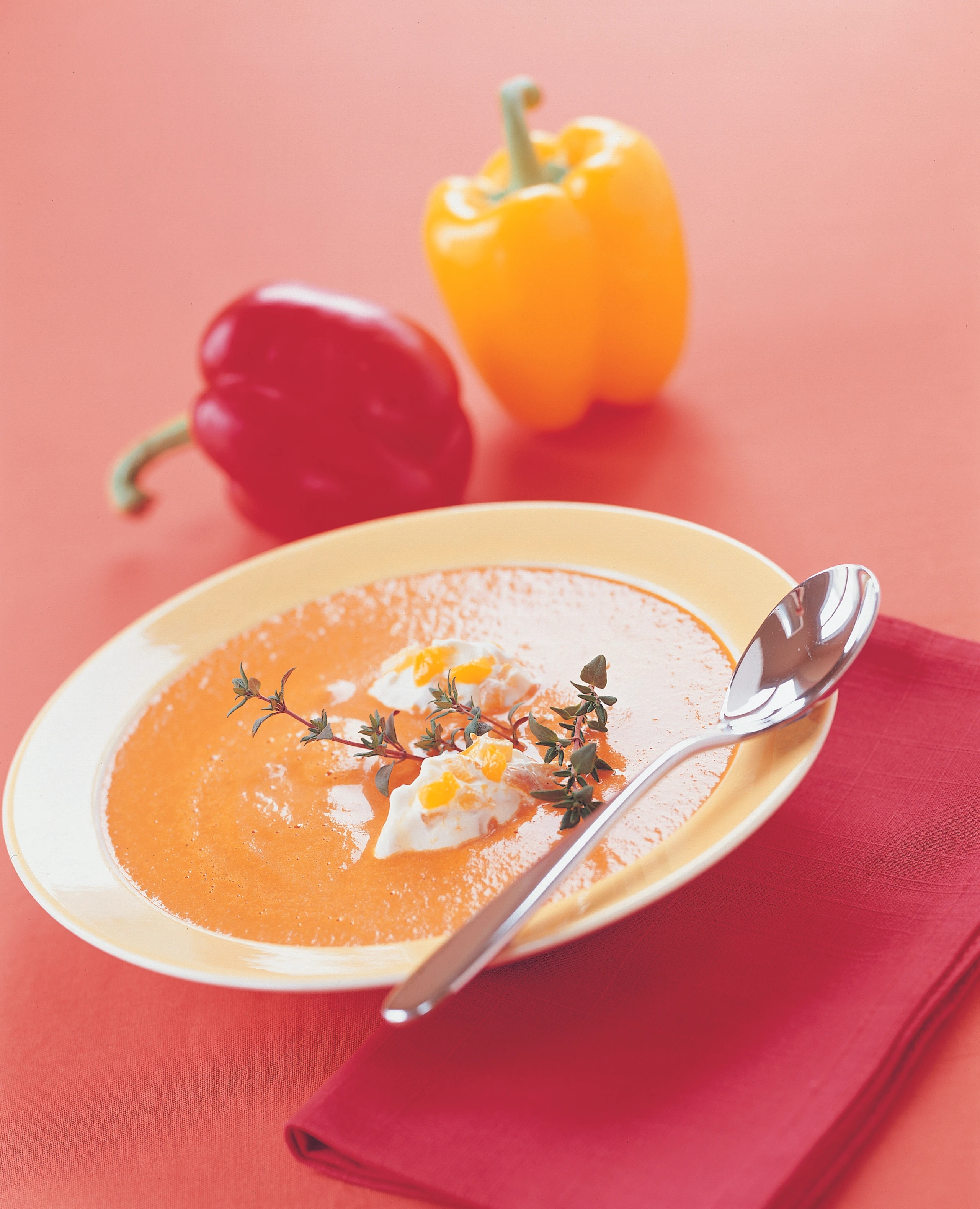 Paprikacremesuppe