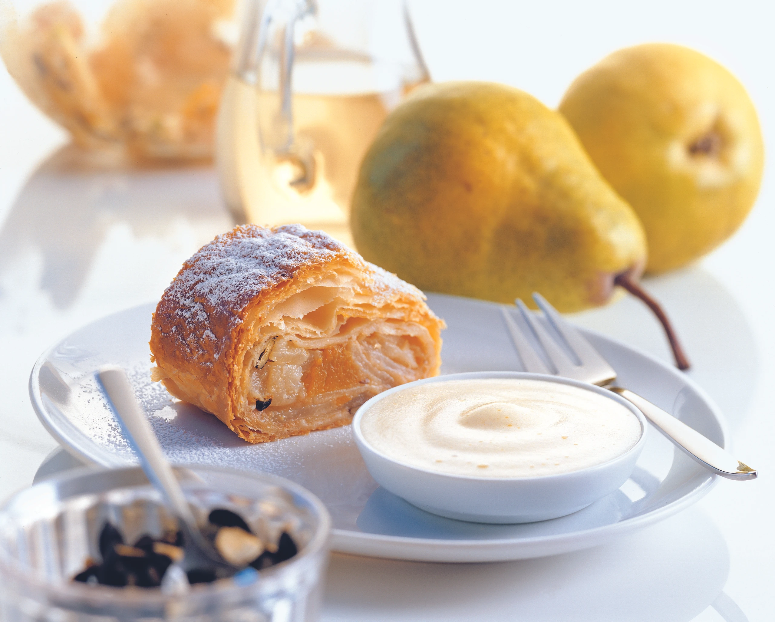 Birnen-Strudel mit Kürbis