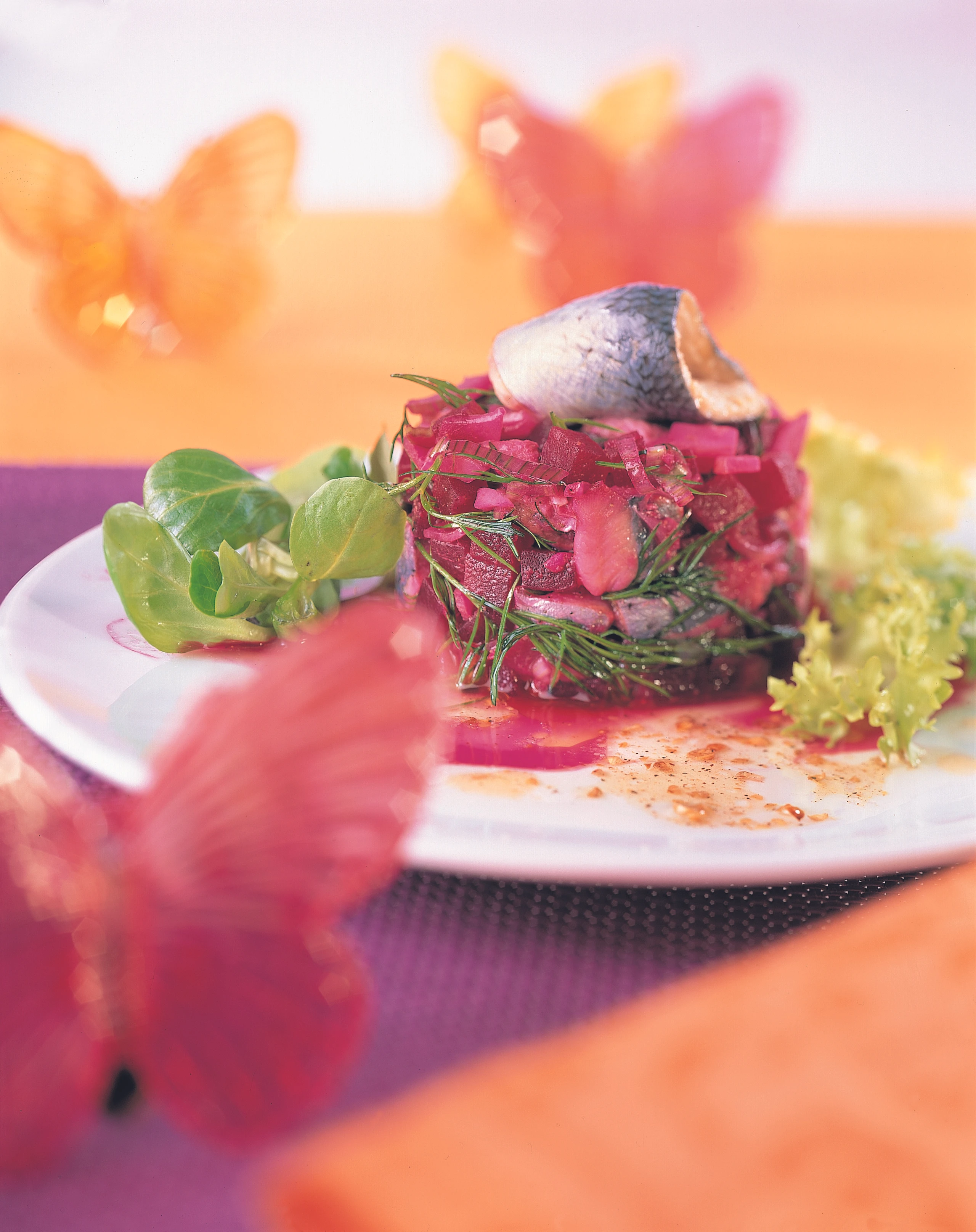 Heringssalat mit Roten Rüben