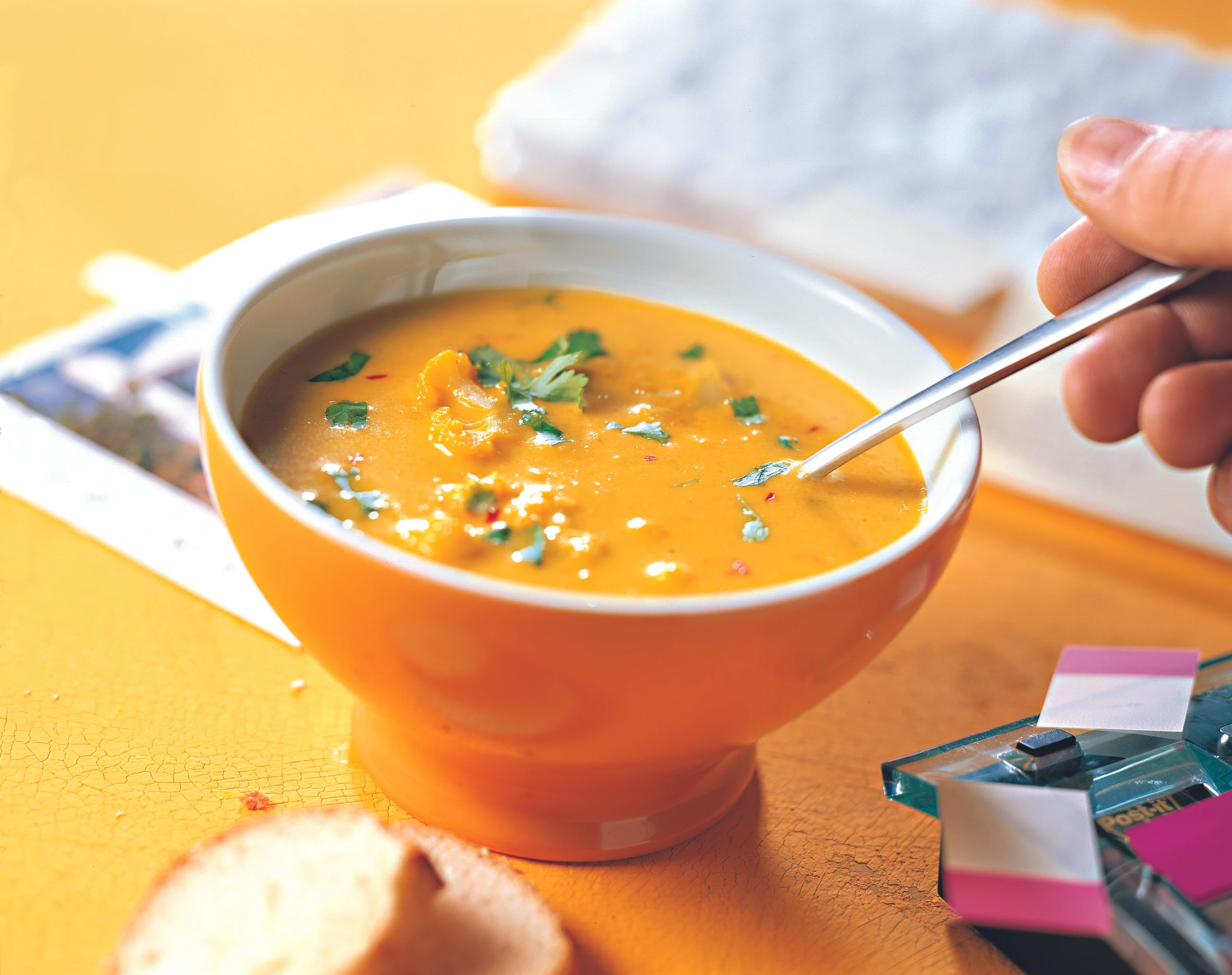 Thailändische Karfiolsuppe