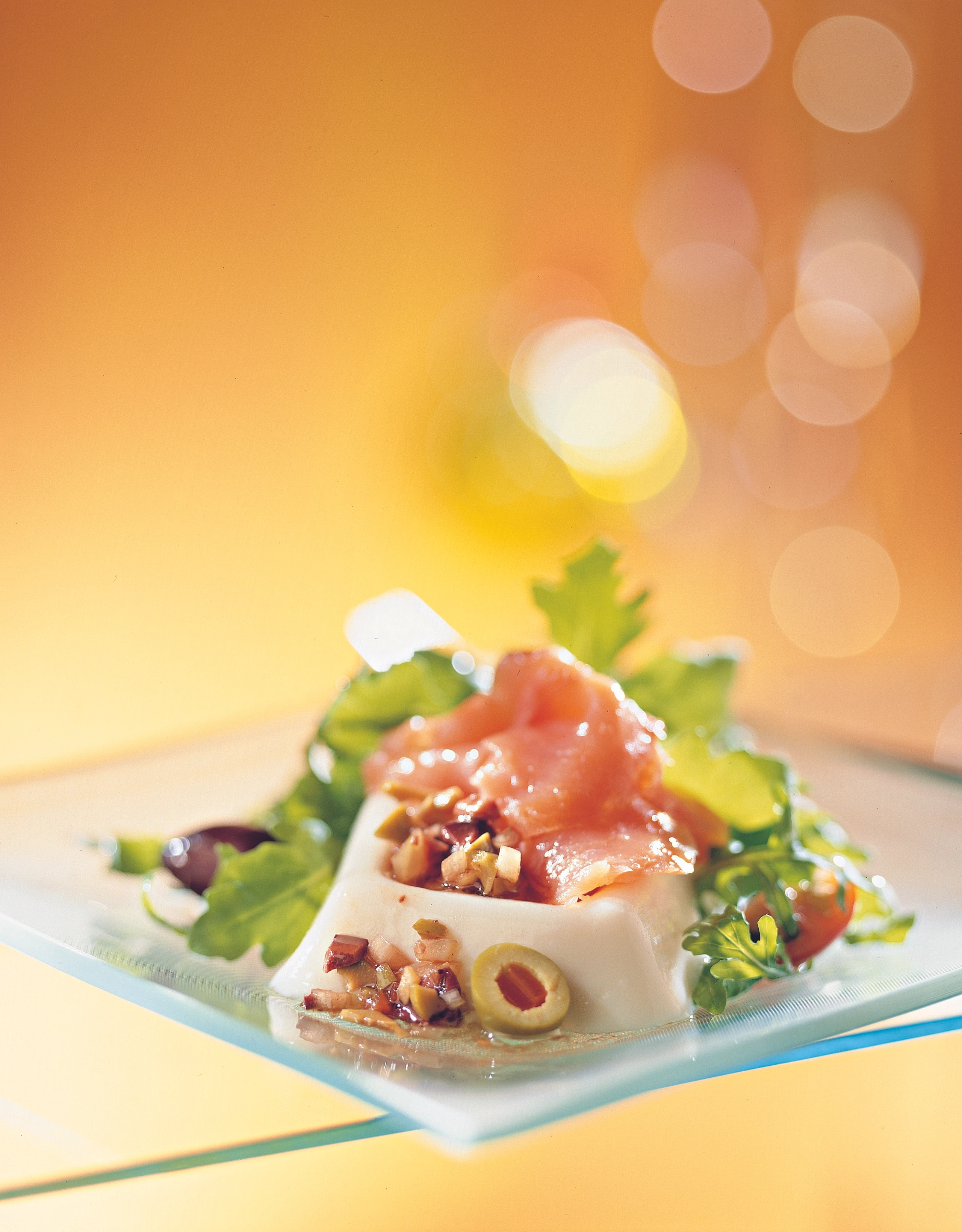 Buttermilchtörtchen mit Räucherlachs