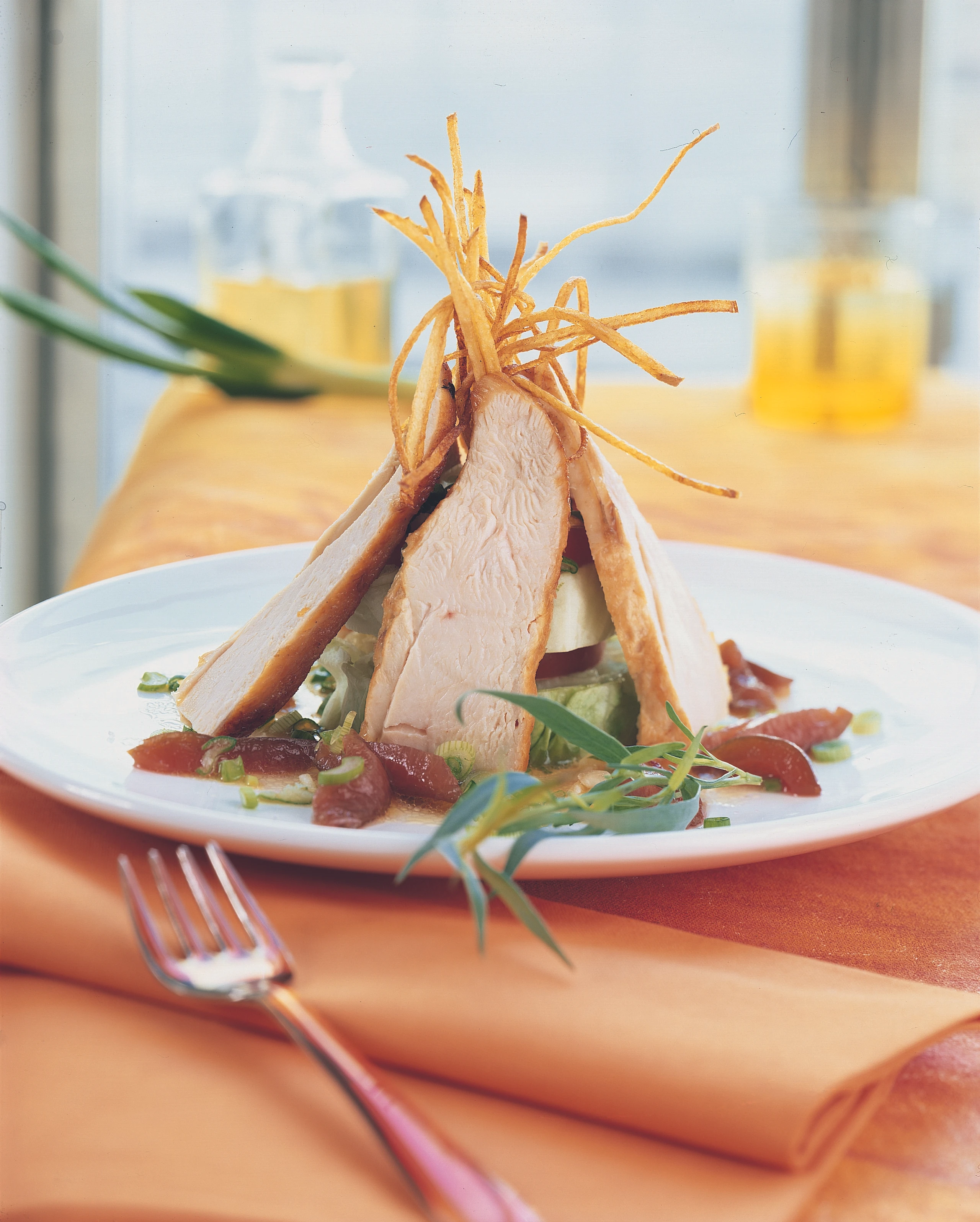 Hühnerbrust mit Zwetschkenmarinade