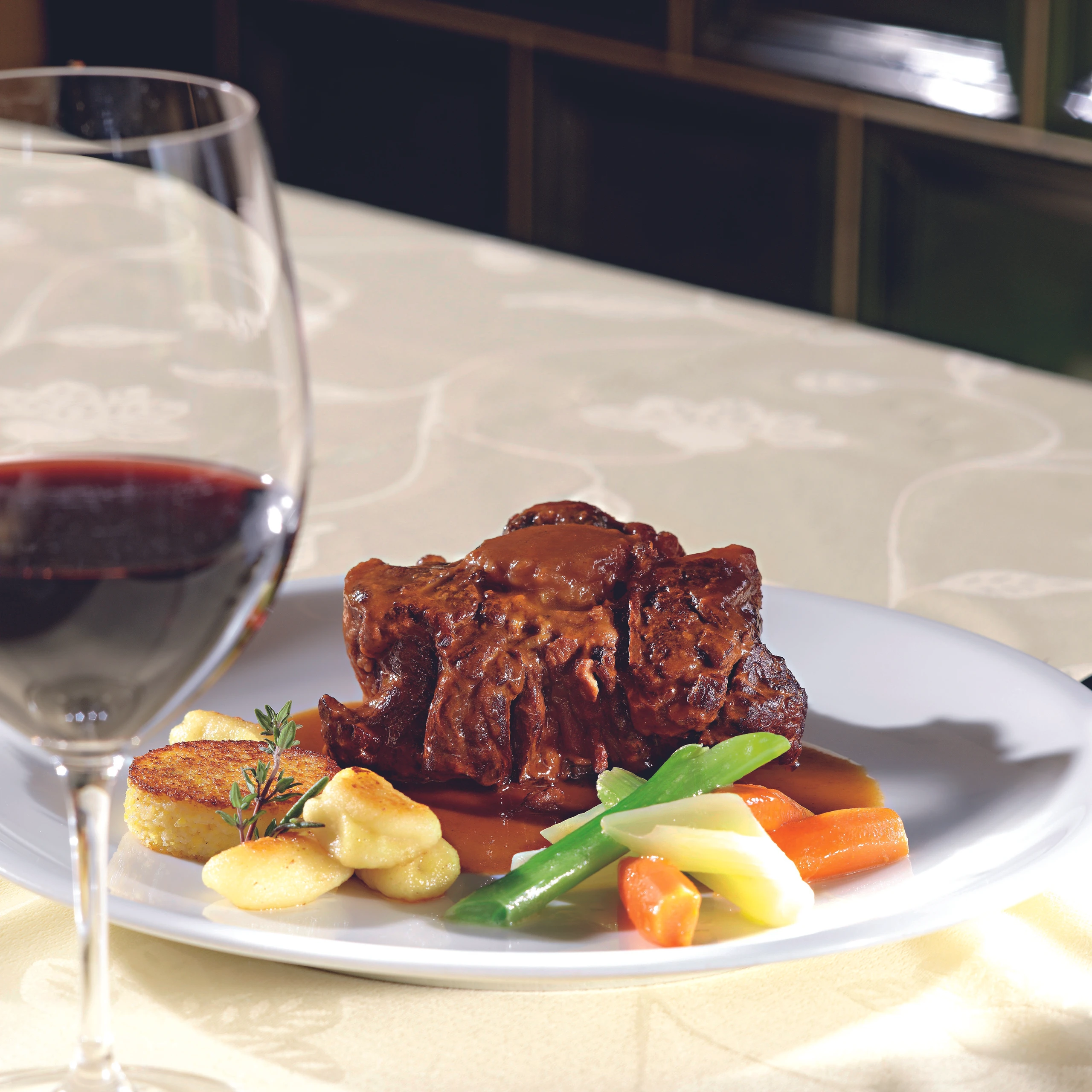 Geschmorter Ochsenschwanz