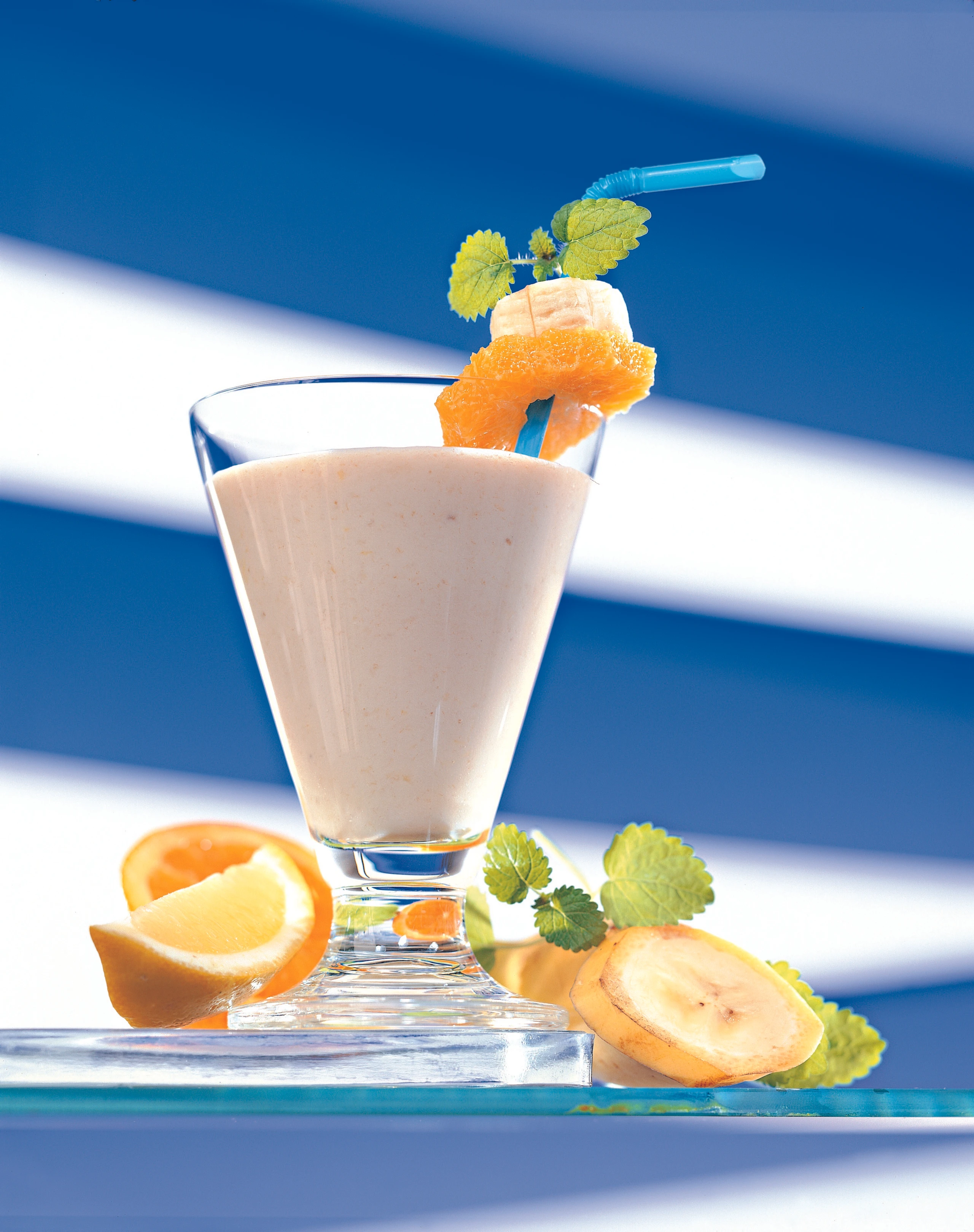 Bananen-Orangen-Frappé