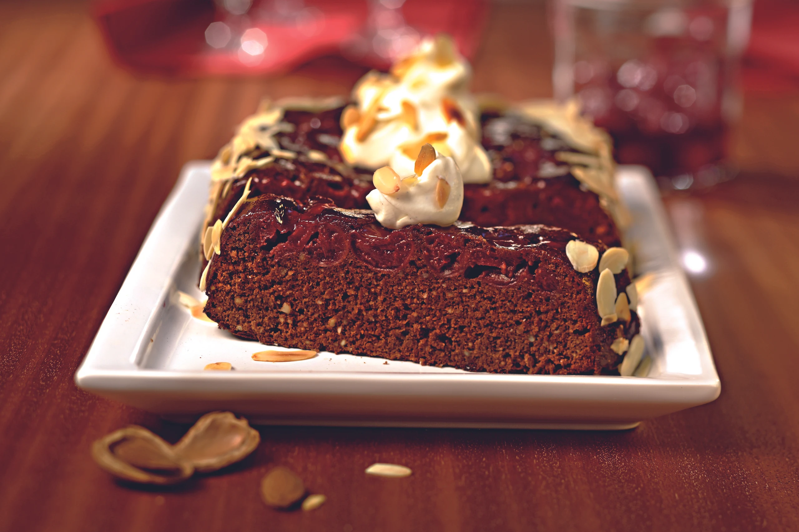 Schokolade-Kirschenkuchen