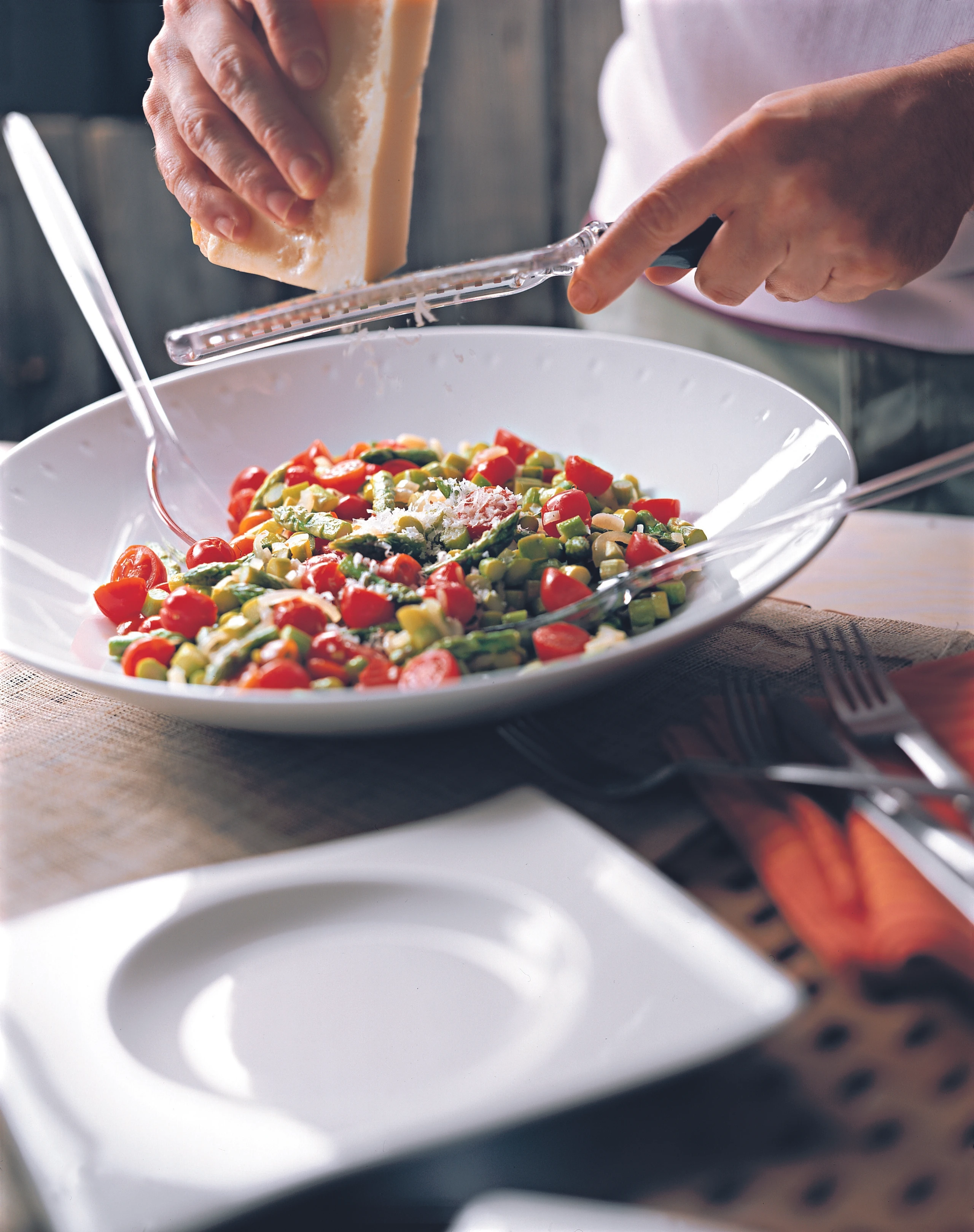 10-Minuten-Spargelpfanne