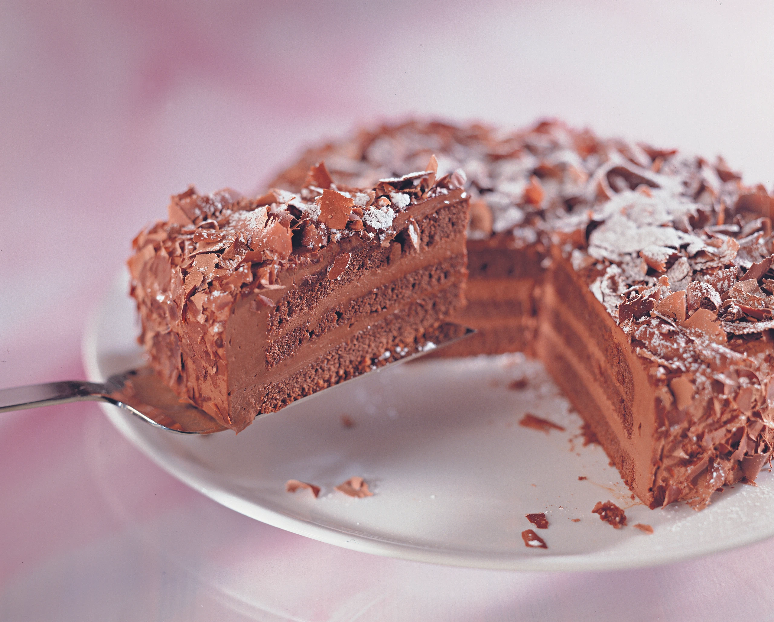 Cremige Trüffeltorte