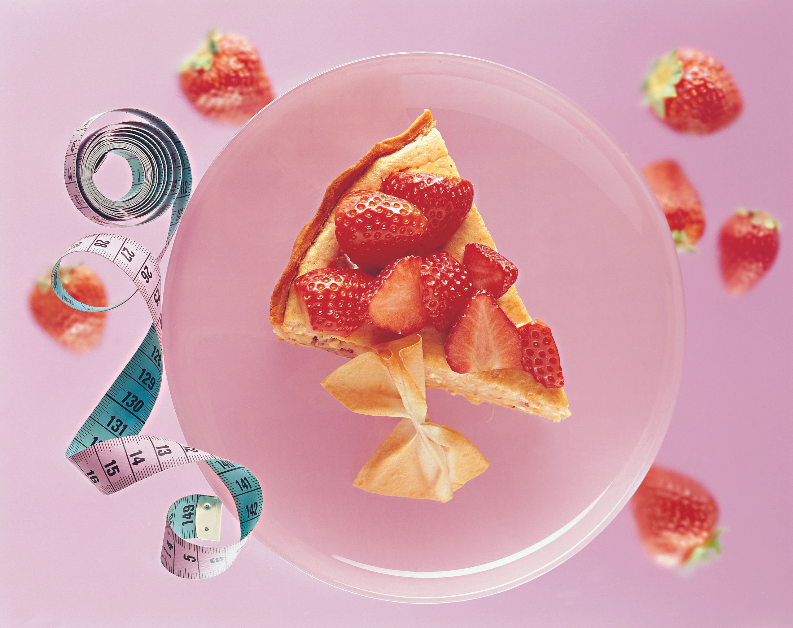 Erdbeertorte mit Cottage Cheese