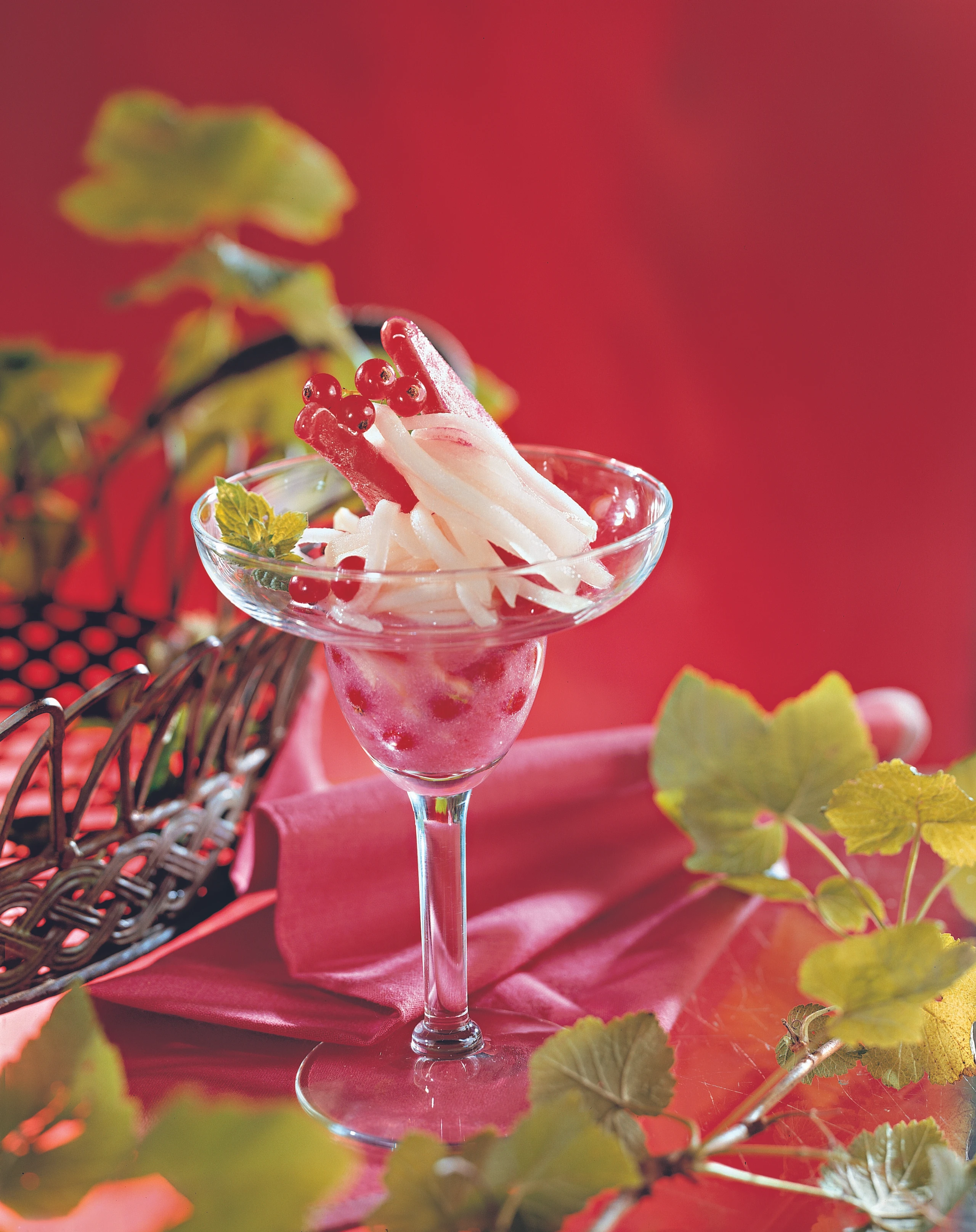 Ribisel-Melonen-Kaltschale