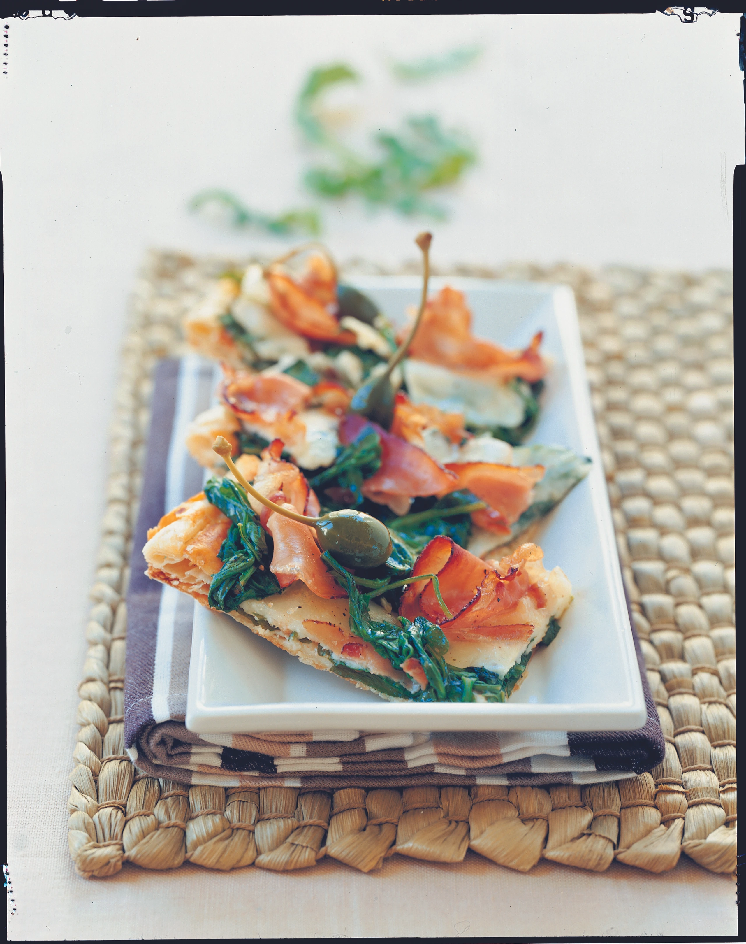 Schinken-Rucola-Schnitte